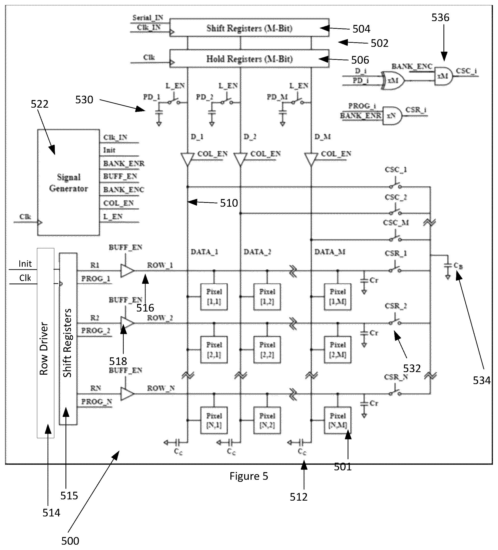 Patent US12322348 Figure 6 – Low-power active matrix display with row and/or data driver energy recycling techniques