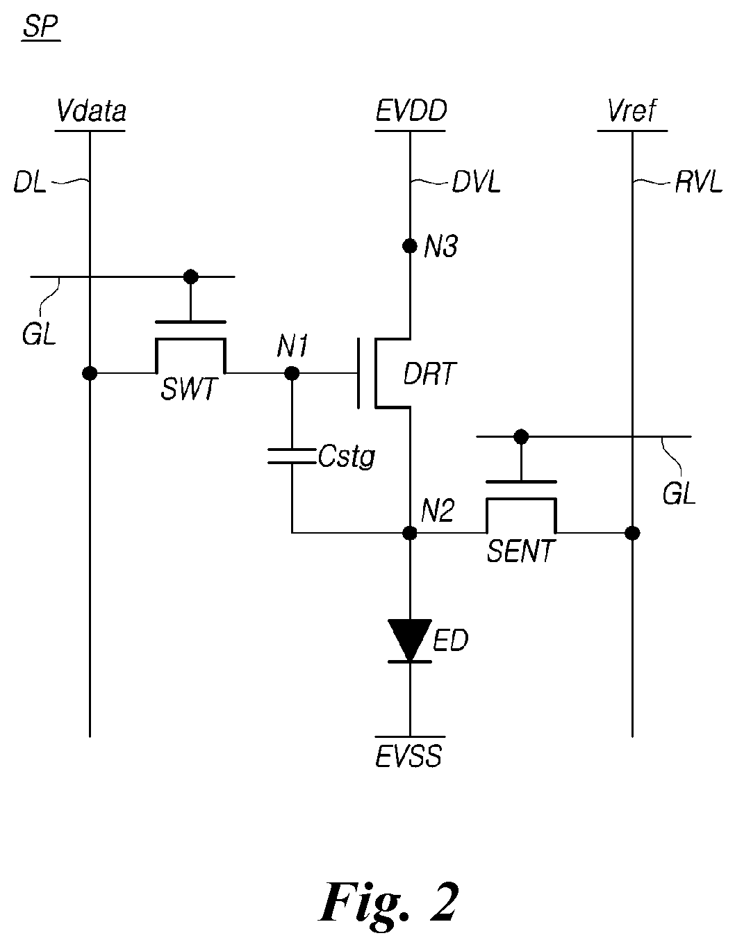 Patent US12322349 Figure 2 – Data driving circuit and display device