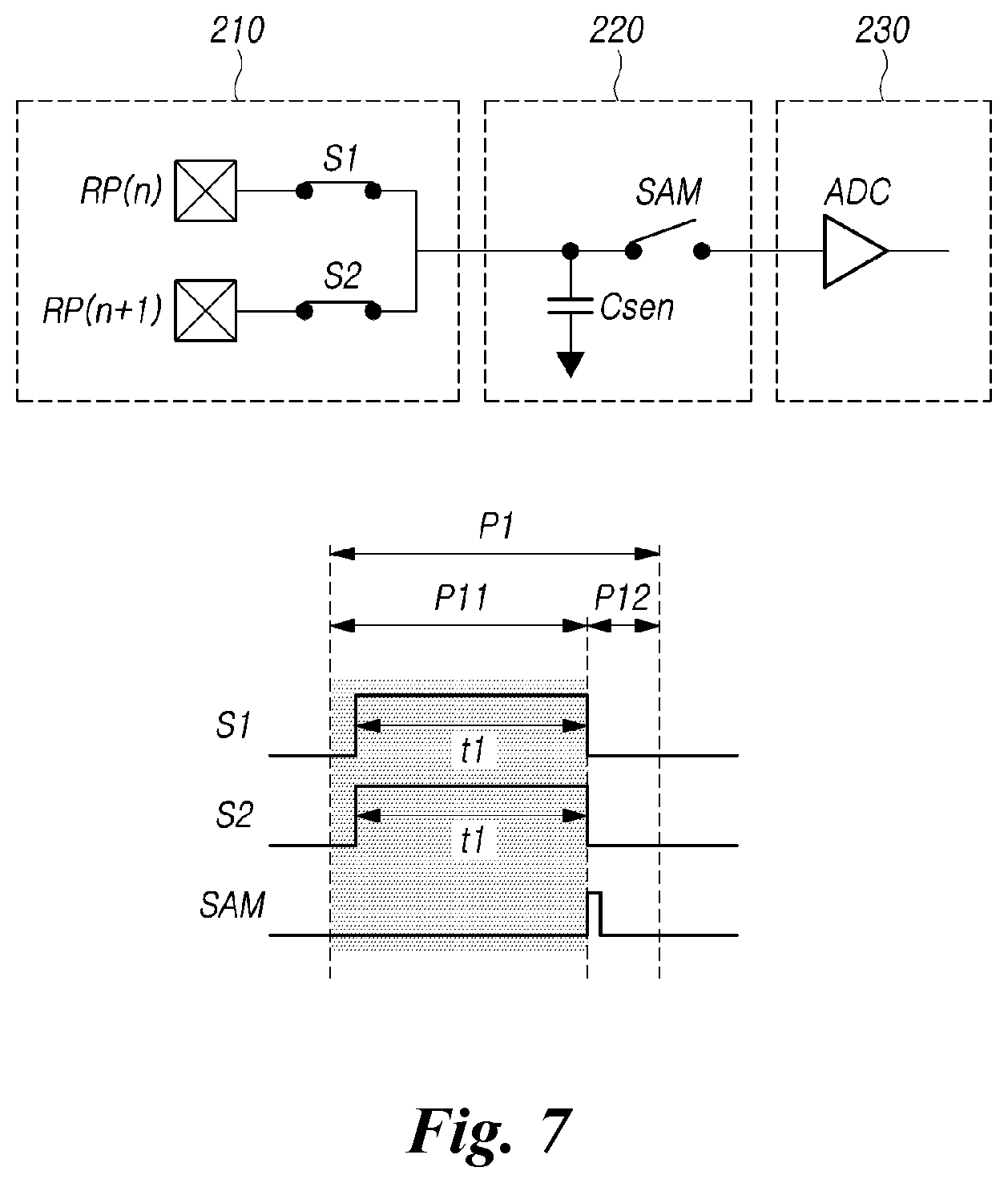 Patent US12322349 Figure 7 – Data driving circuit and display device