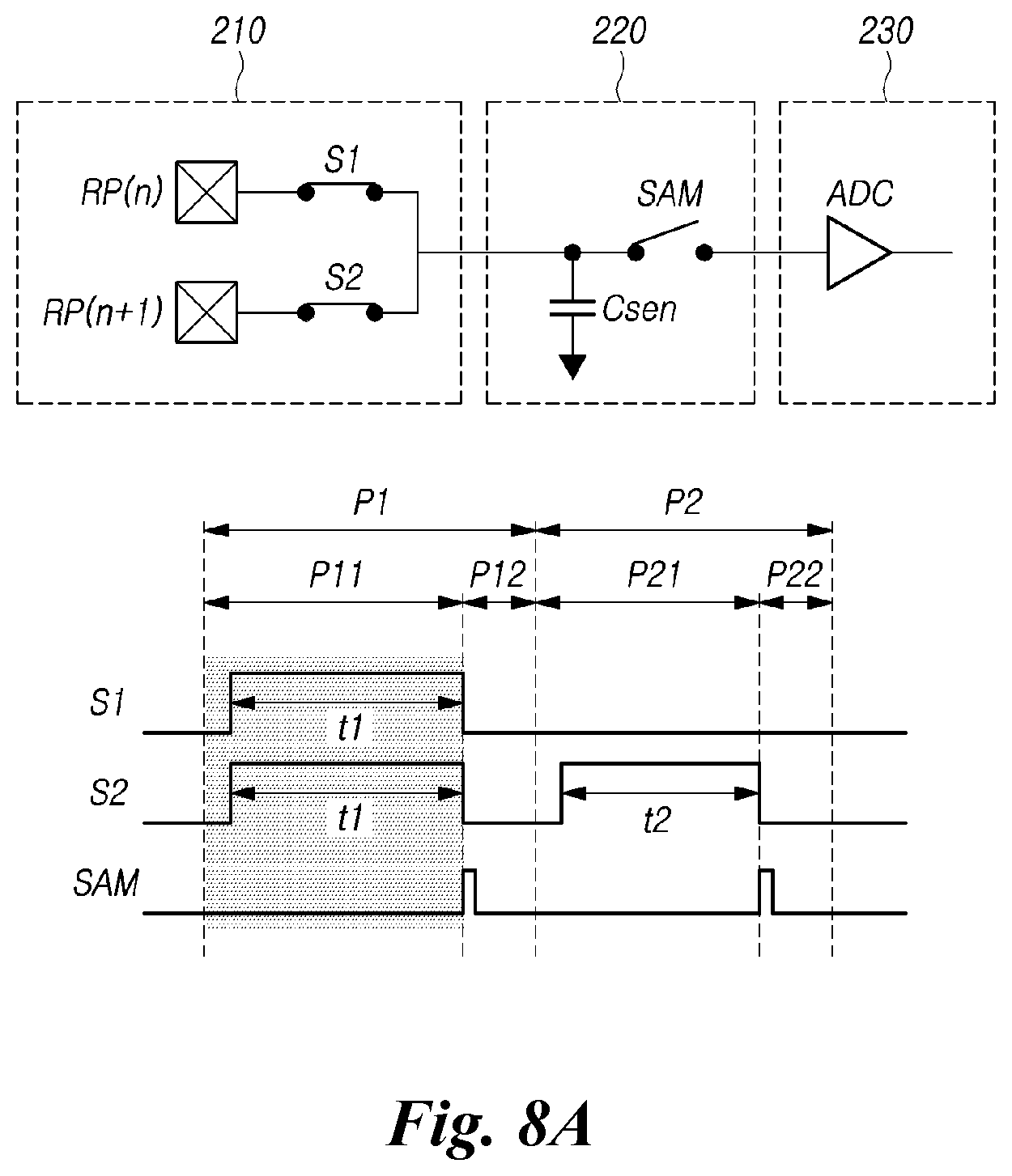 Patent US12322349 Figure 8 – Data driving circuit and display device