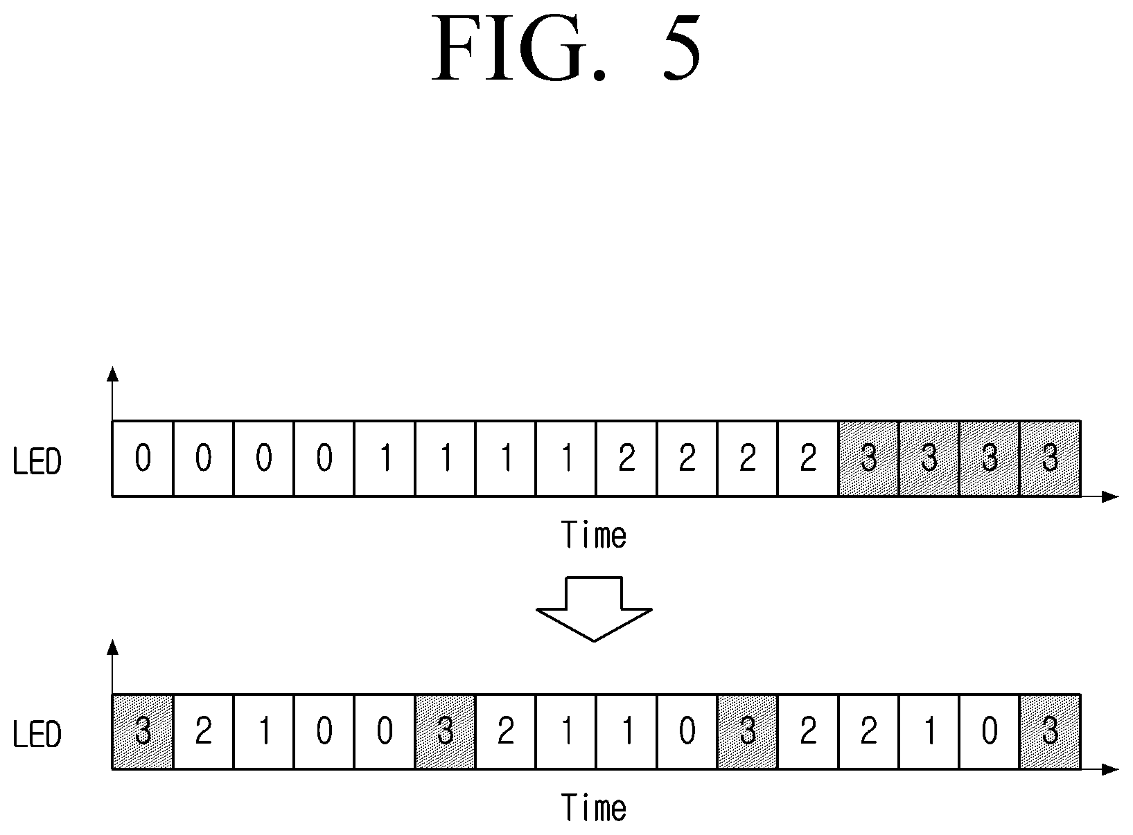 Patent US12322351 Figure 8 – Electronic device and control method therefor