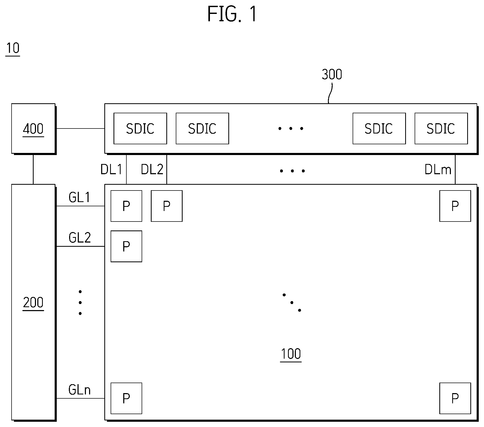 Patent US12322356 Figure 1 – Source driver integrated circuit and method for driving the same