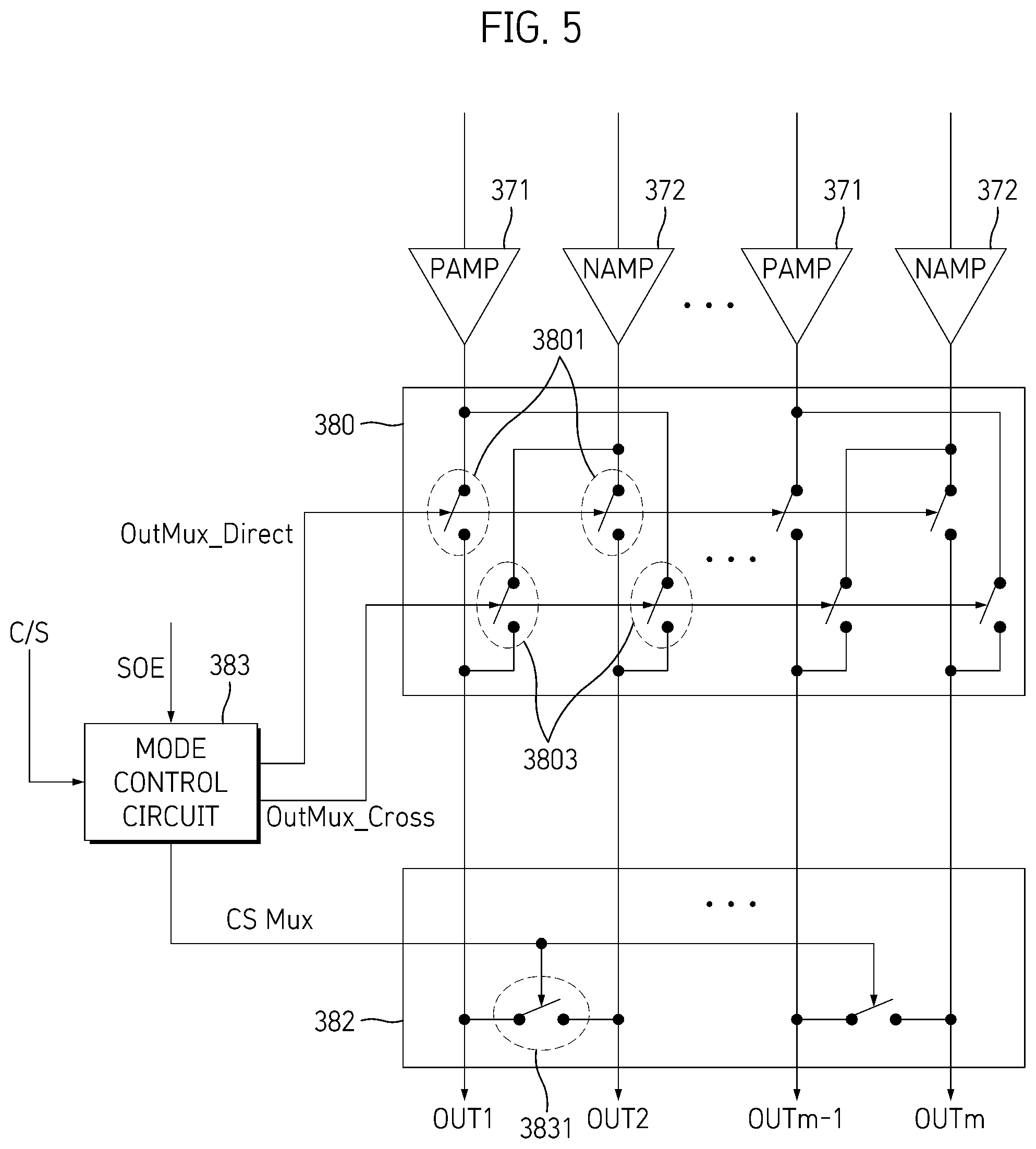 Patent US12322356 Figure 5 – Source driver integrated circuit and method for driving the same