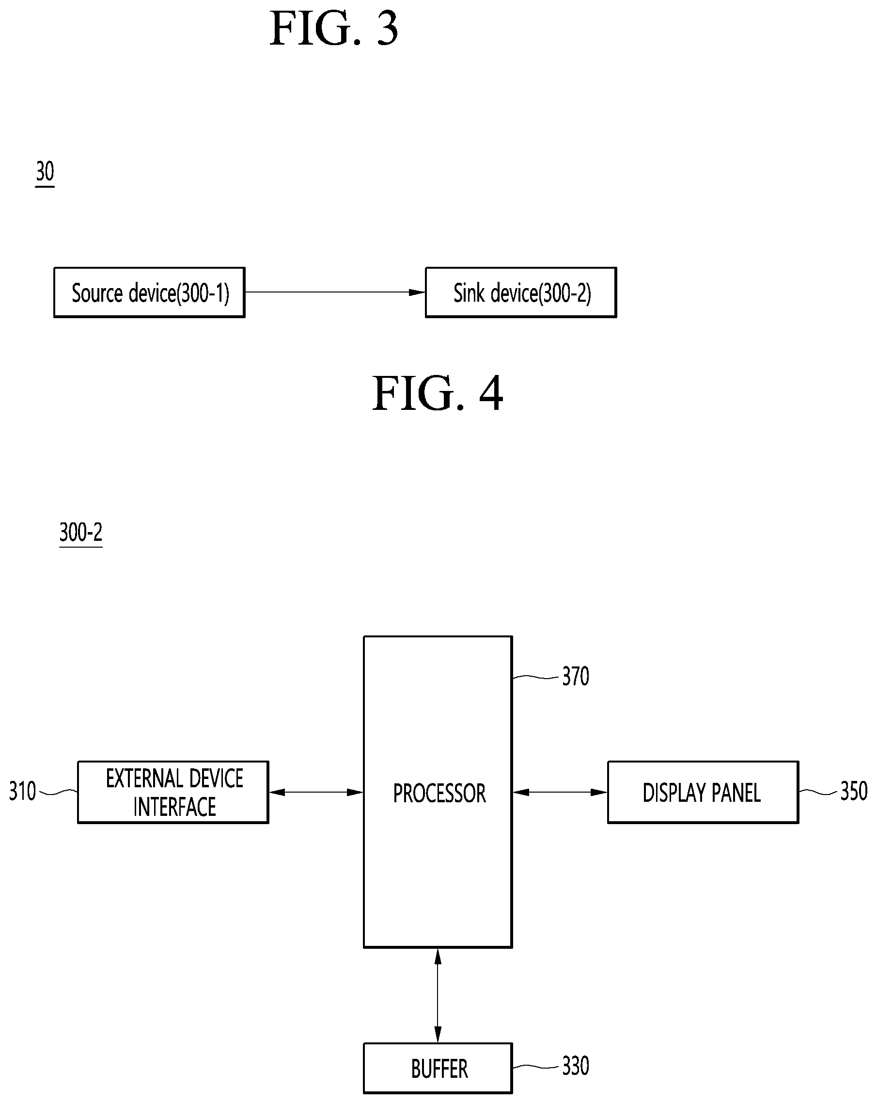 Patent US12322358 Figure 3 – Sink device and operating method thereof