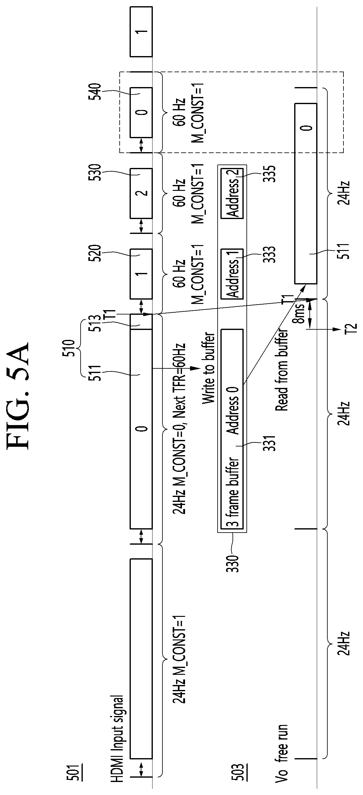 Patent US12322358 Figure 4 – Sink device and operating method thereof