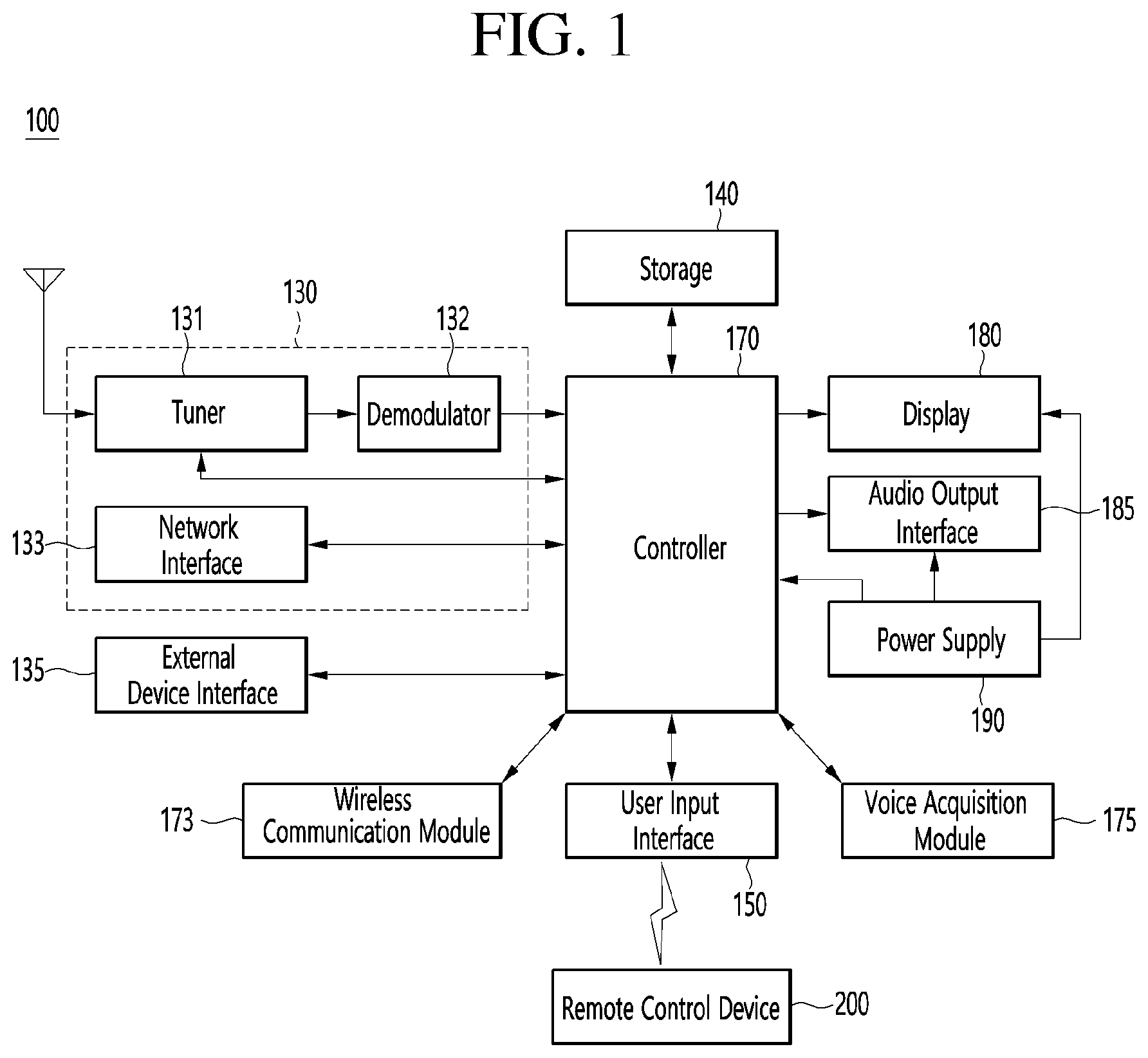 Patent US12322386 Figure 1 – Display device and operation method for same