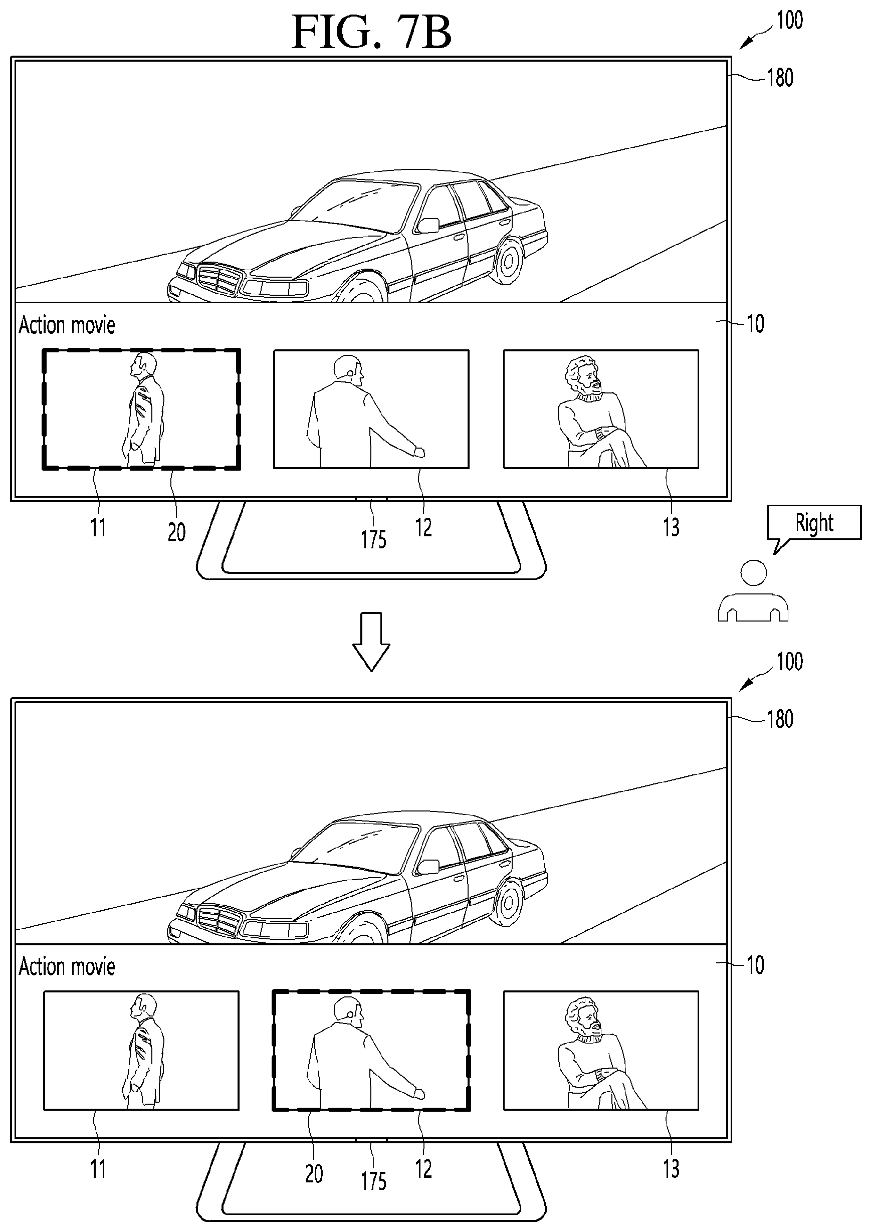 Patent US12322386 Figure 8 – Display device and operation method for same