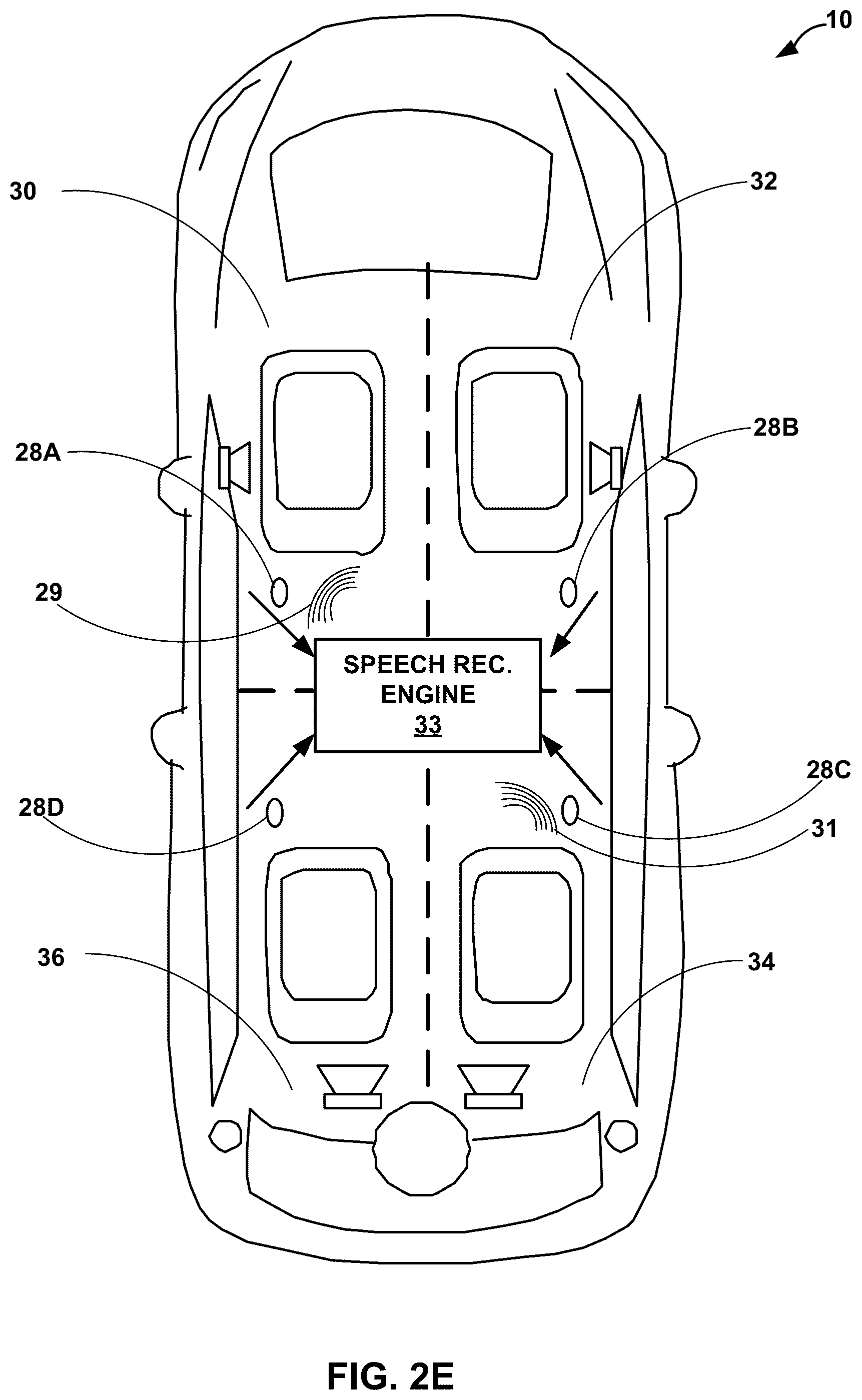 Patent US12322387 Figure 6 – In-vehicle voice command control