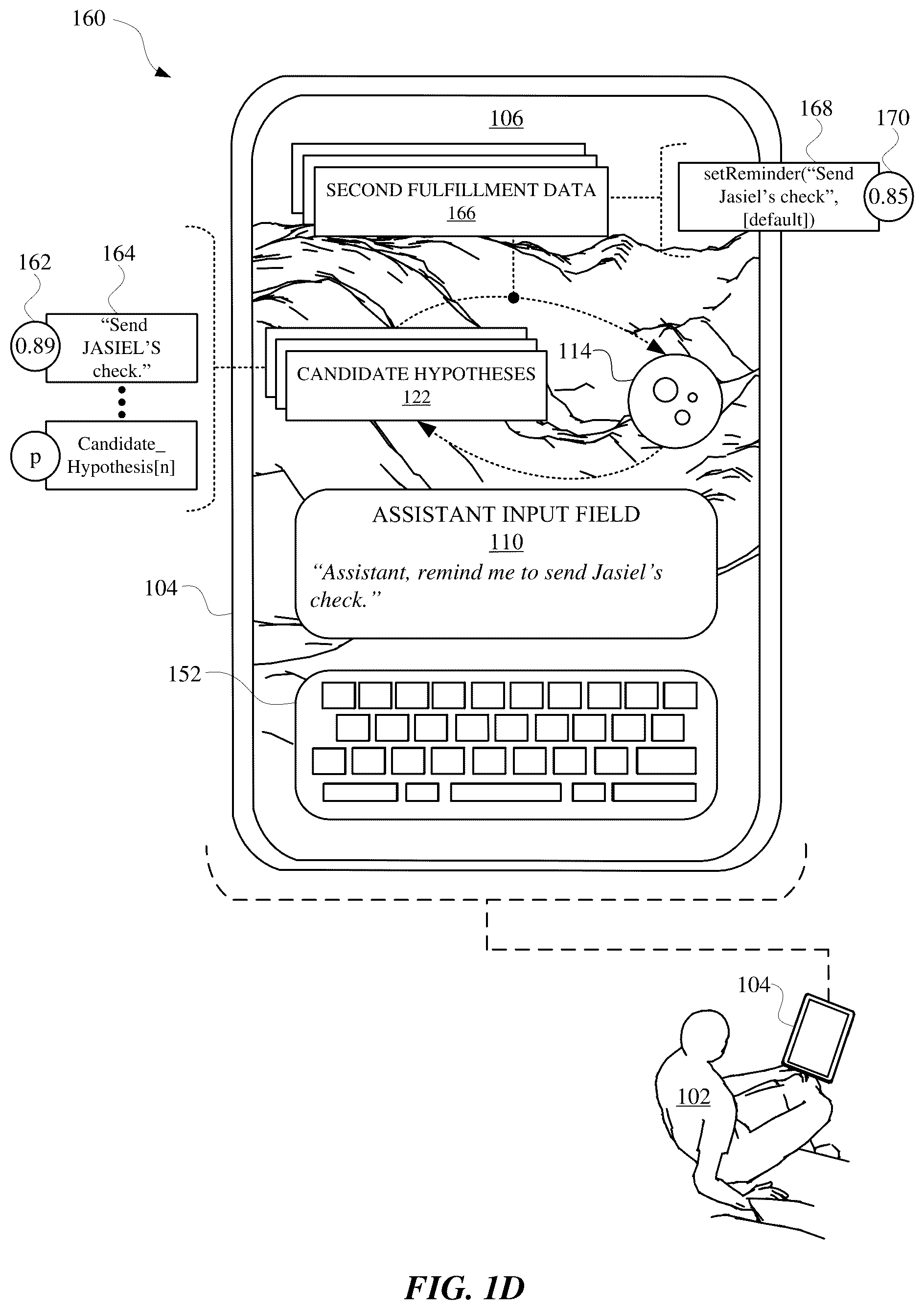 Patent US12322388 Figure 4 – Correcting speech recognition errors by considering prior user edits and/or assessing fulfillment data