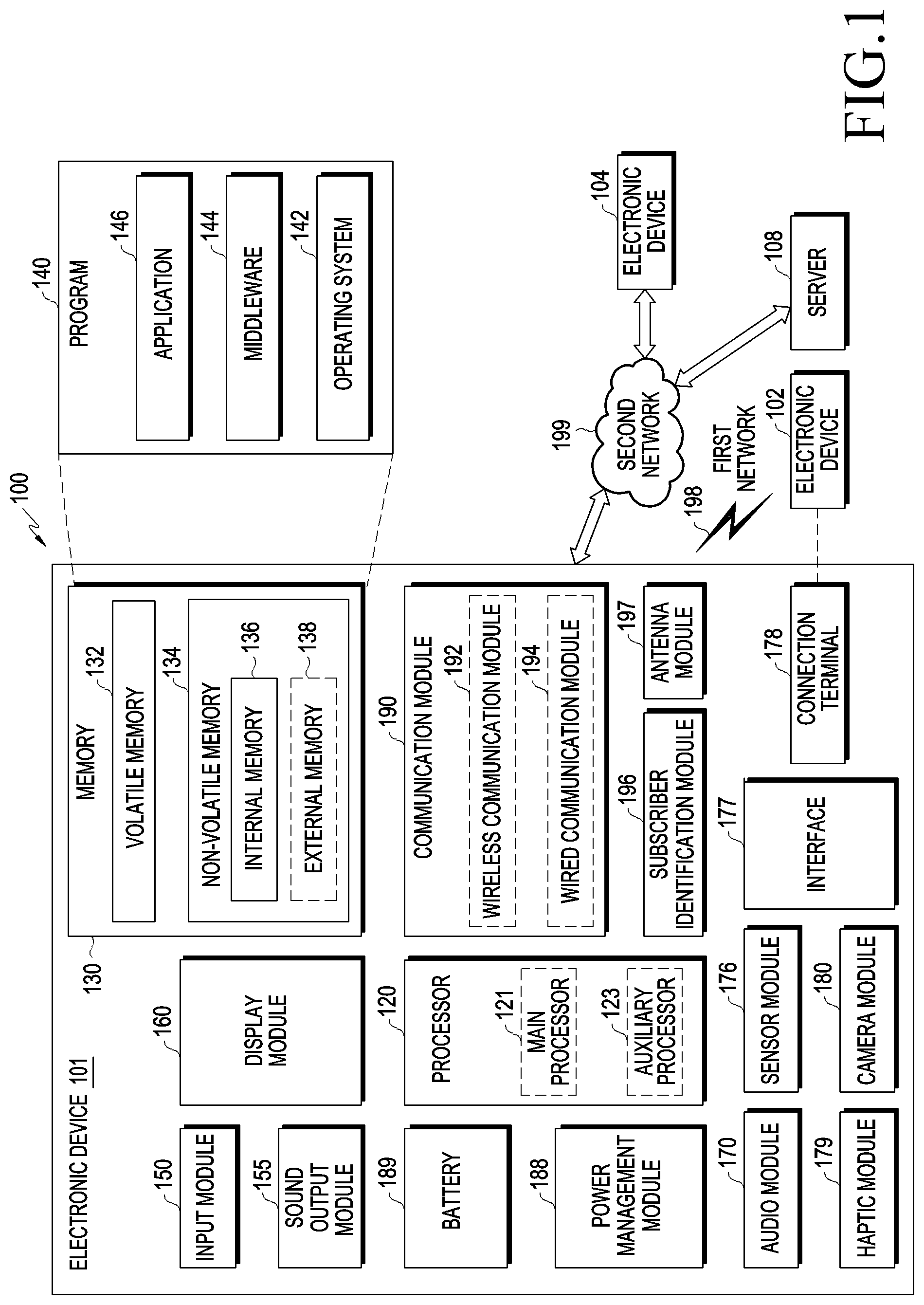 Patent US12322412 Figure 1 – Method for providing video and electronic device supporting the same
