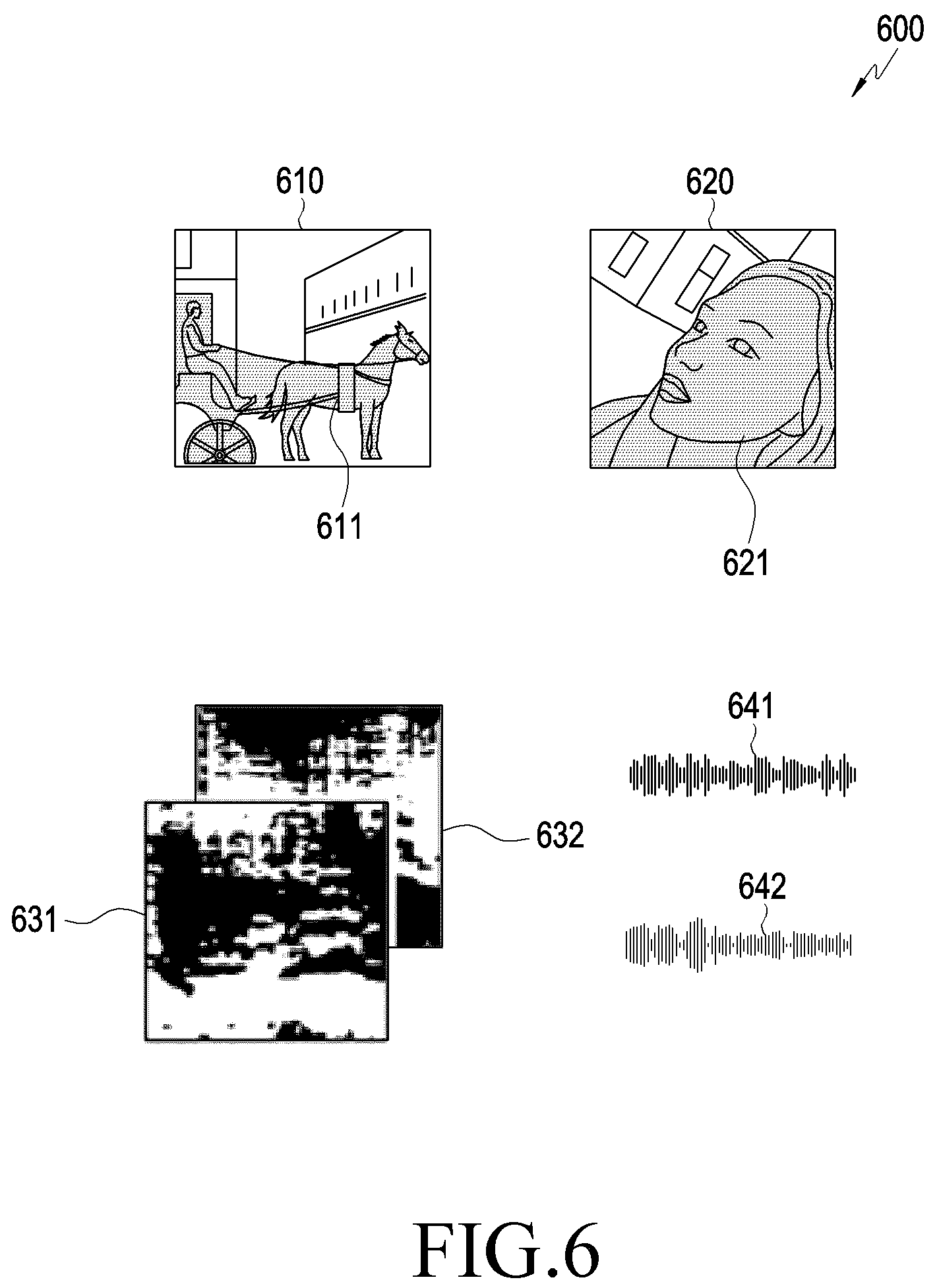 Patent US12322412 Figure 6 – Method for providing video and electronic device supporting the same
