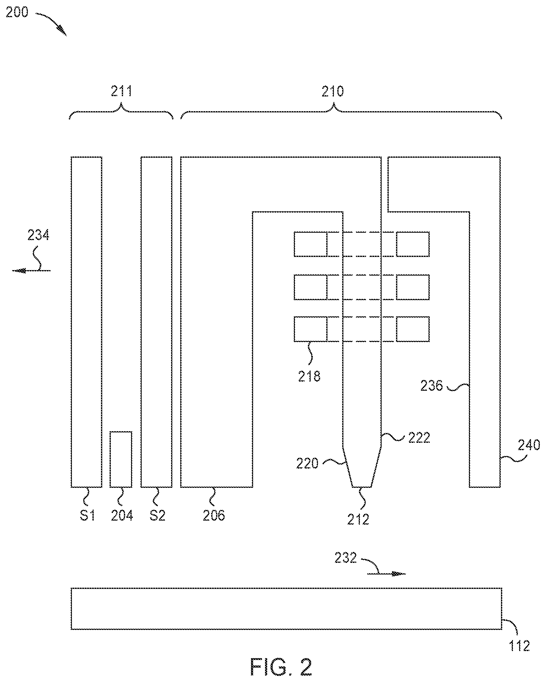 Patent US12322420 Figure 2 – Middle shields two-dimensional magnetic recording read heads