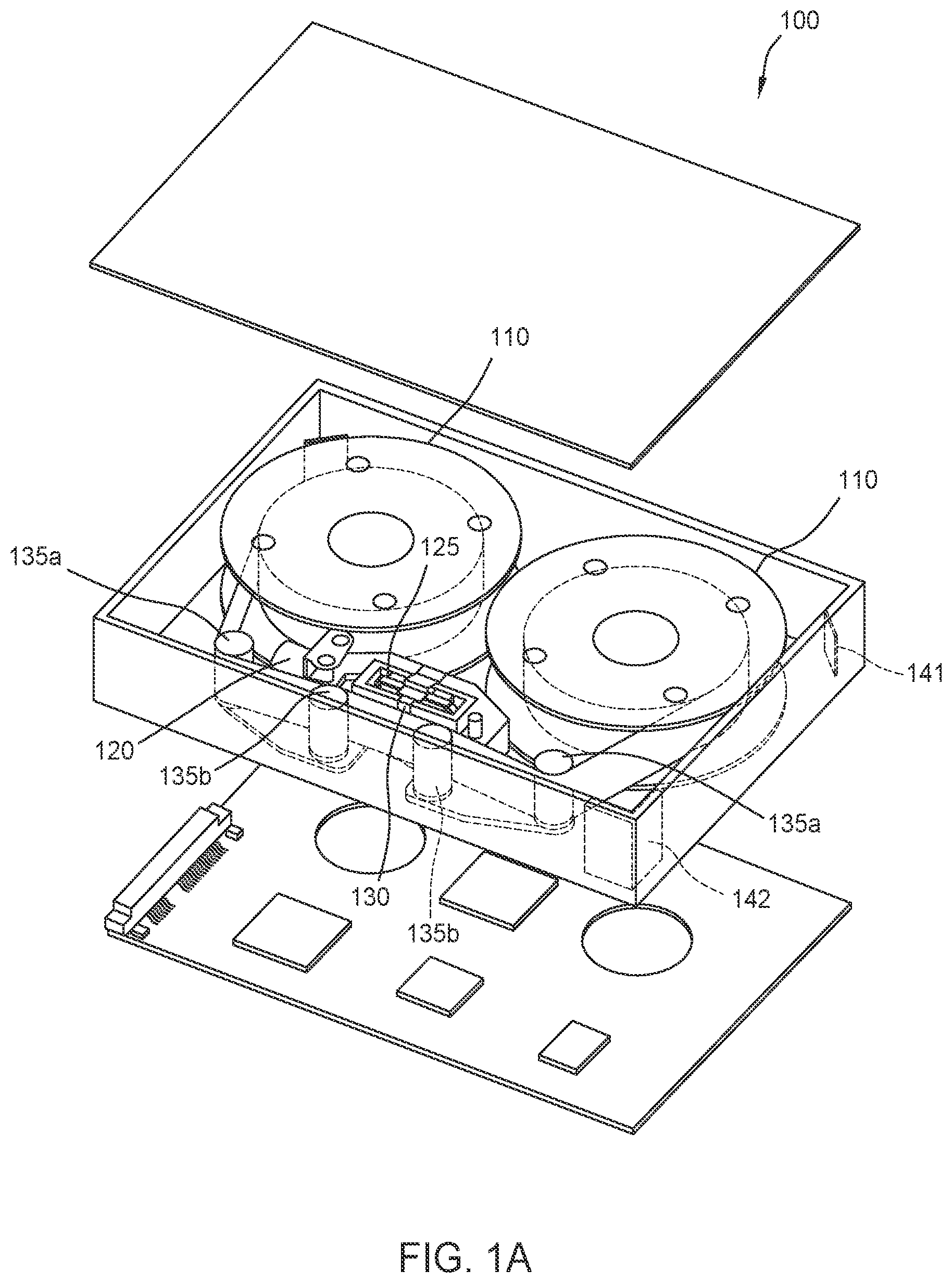 Patent US12322424 Figure 1 – 3-band magnetic recording tape and tape drive