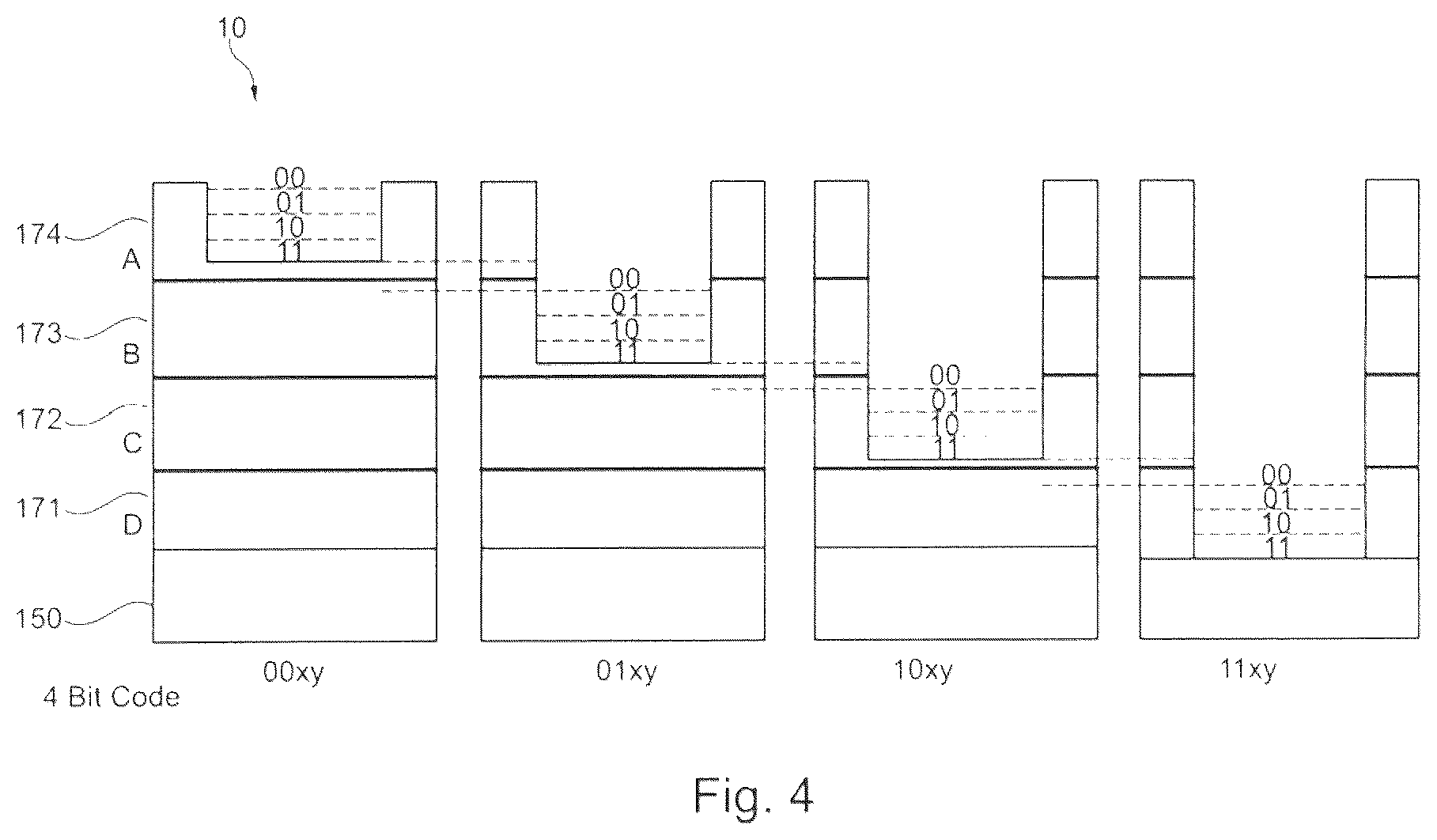 Patent US12322426 Figure 3 – Increased storage capacity for a method for long-term storage of information and storage medium therefor
