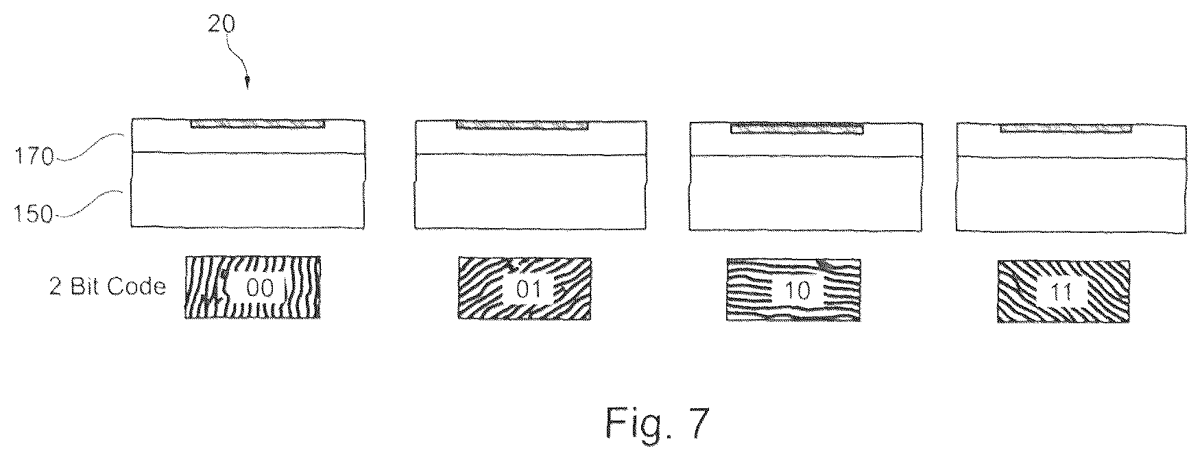 Patent US12322426 Figure 6 – Increased storage capacity for a method for long-term storage of information and storage medium therefor