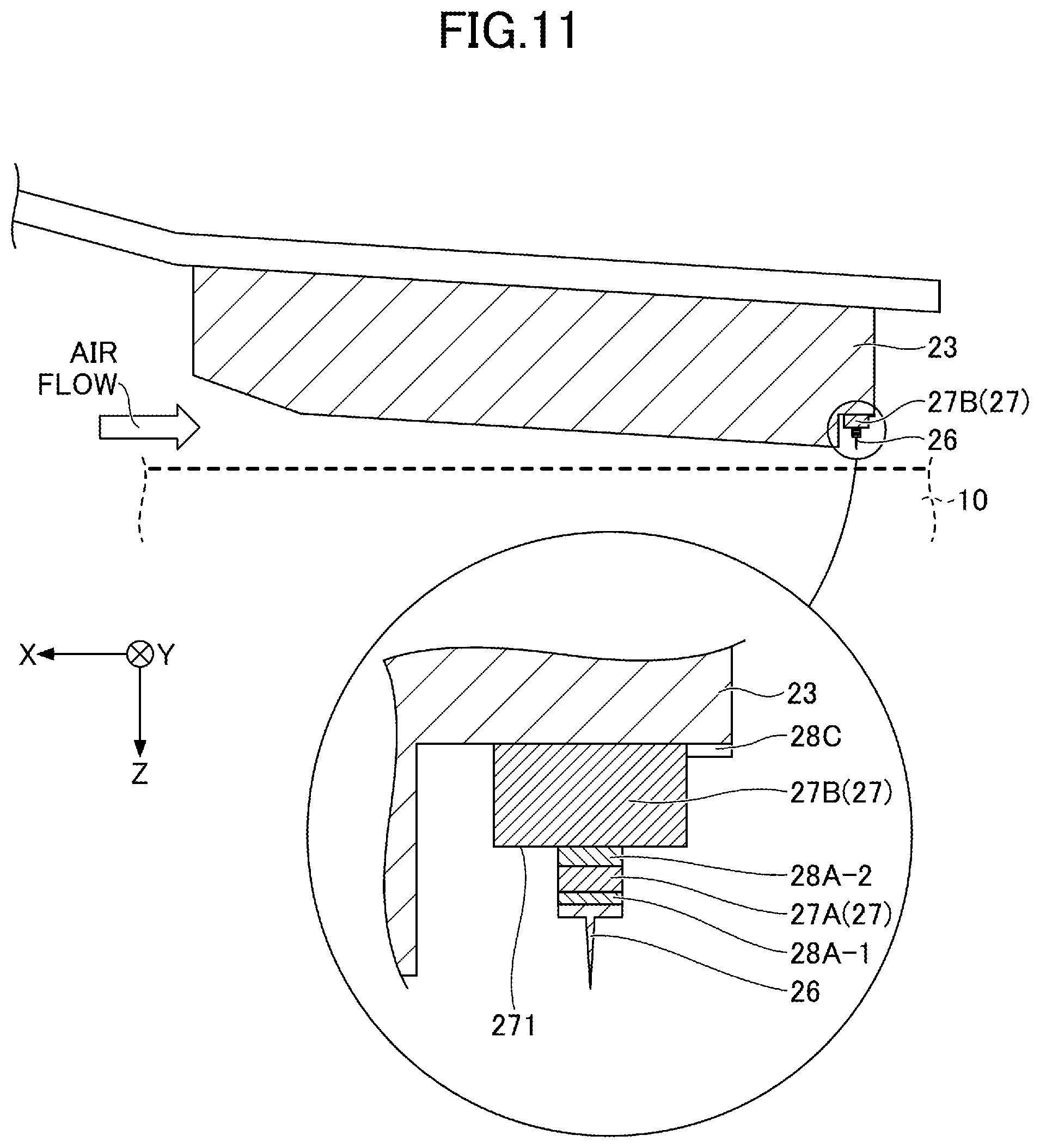 Patent US12322427 Figure 8 – Ferroelectric storage apparatus and manufacturing method of conductive probe