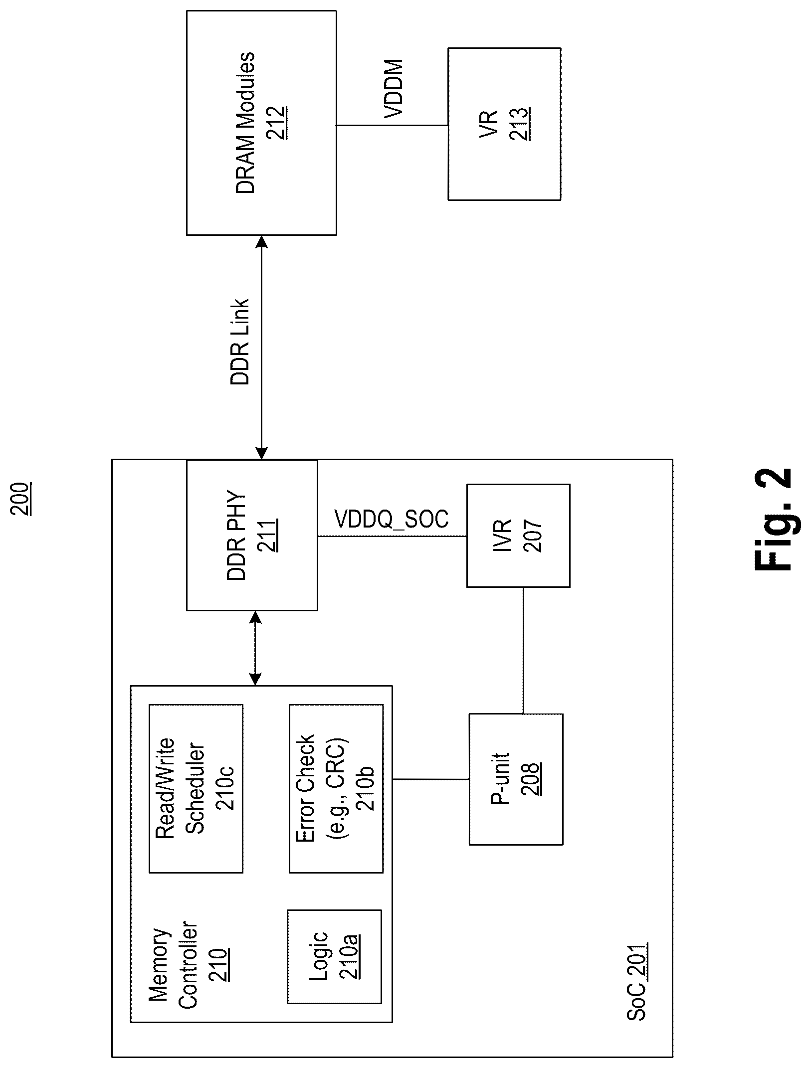 Patent US12322433 Figure 2 – Power and performance optimization in a memory subsystem