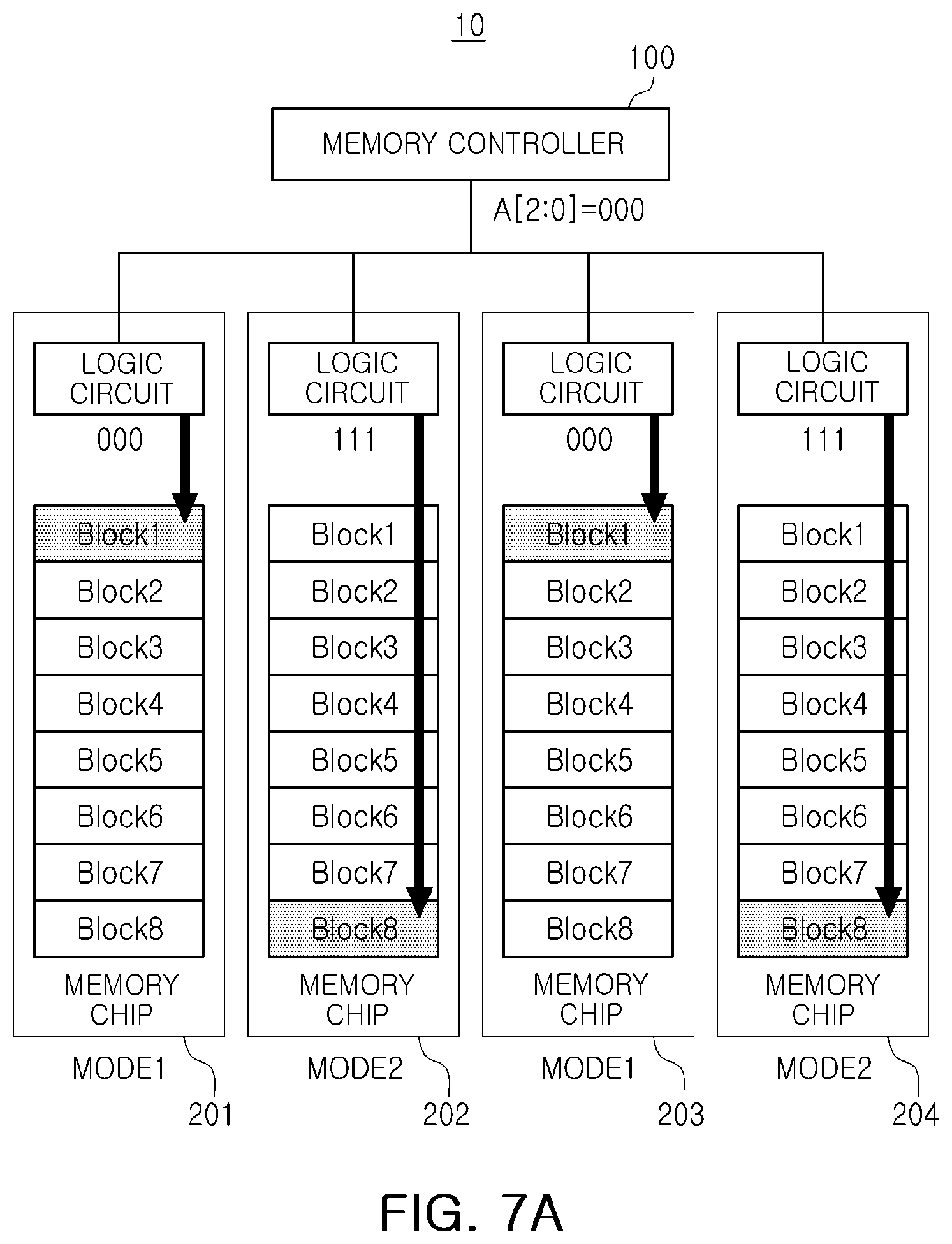 Patent US12322437 Figure 6 – Memory chip and memory system including the same