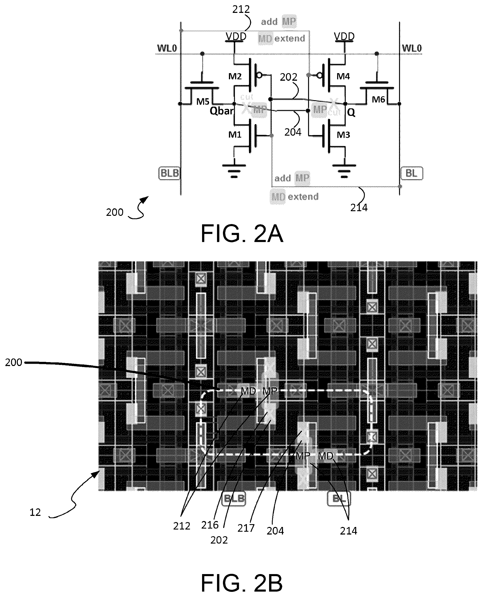 Patent US12322438 Figure 3 – Latch circuit formed by modified memory cells