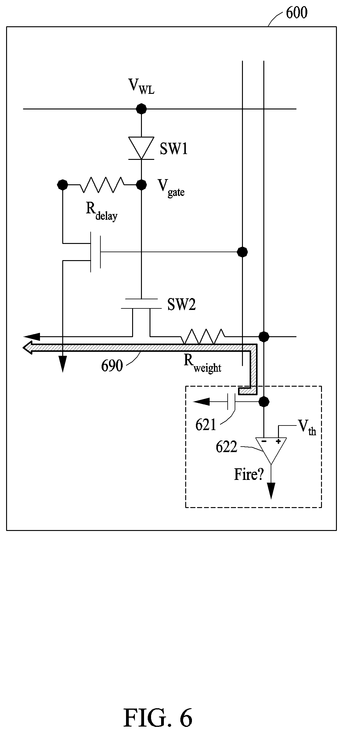 Patent US12322439 Figure 6 – Neuromorphic memory circuit and operating method therof