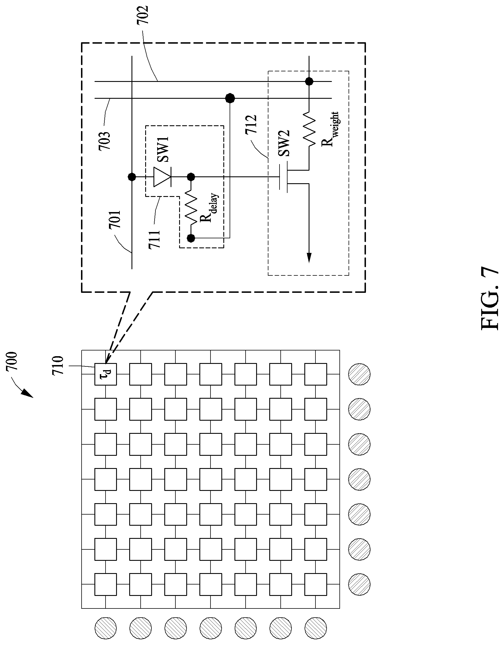 Patent US12322439 Figure 7 – Neuromorphic memory circuit and operating method therof