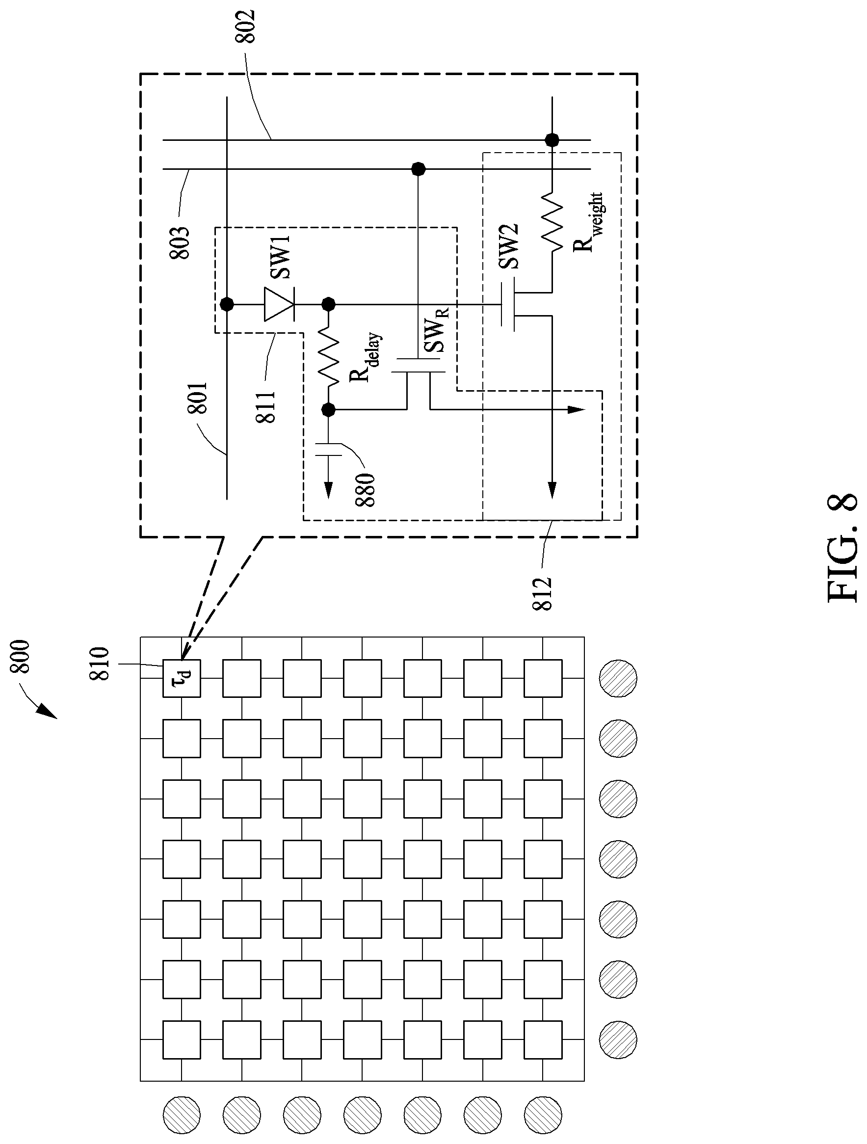 Patent US12322439 Figure 8 – Neuromorphic memory circuit and operating method therof