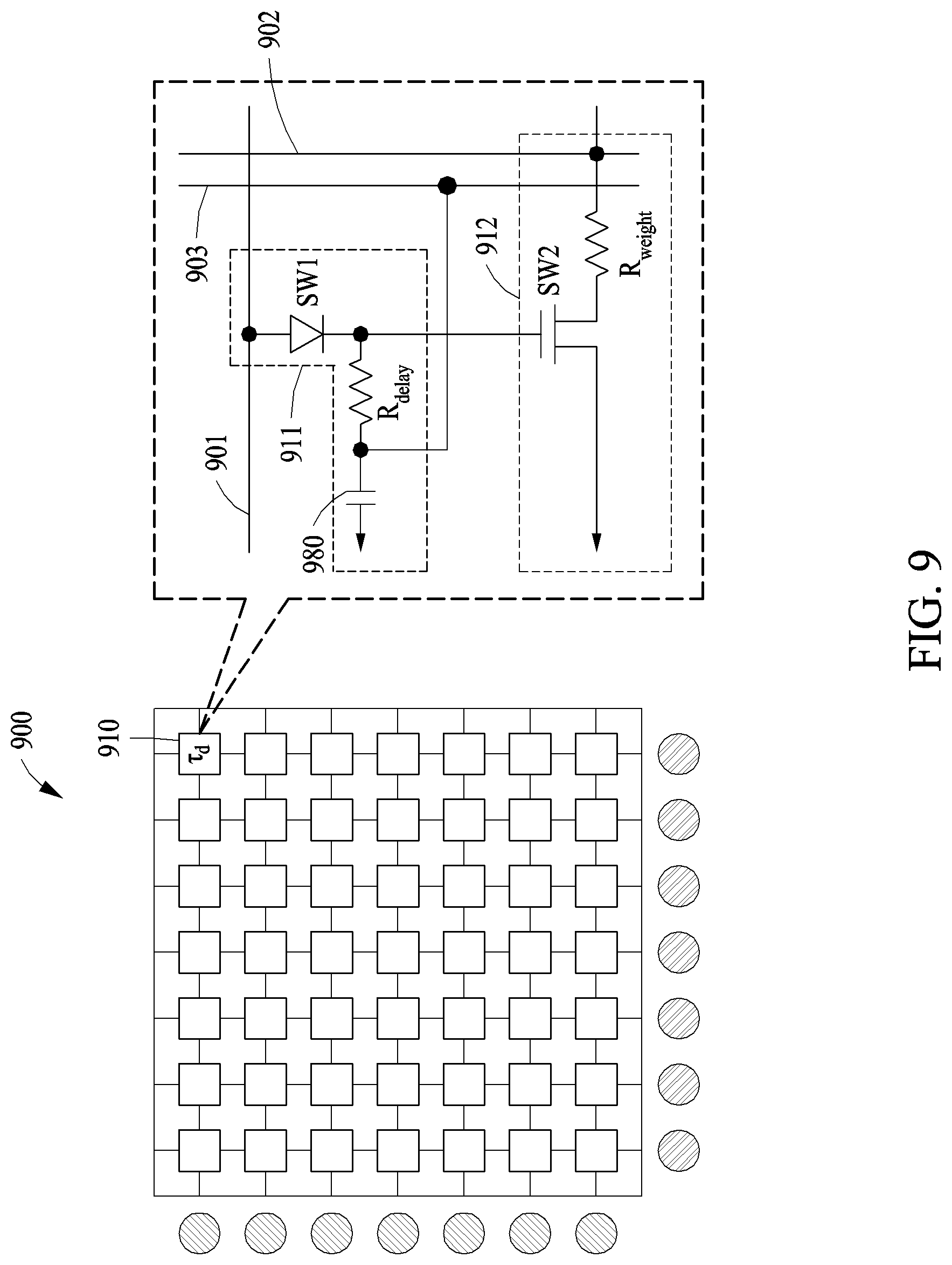 Patent US12322439 Figure 9 – Neuromorphic memory circuit and operating method therof