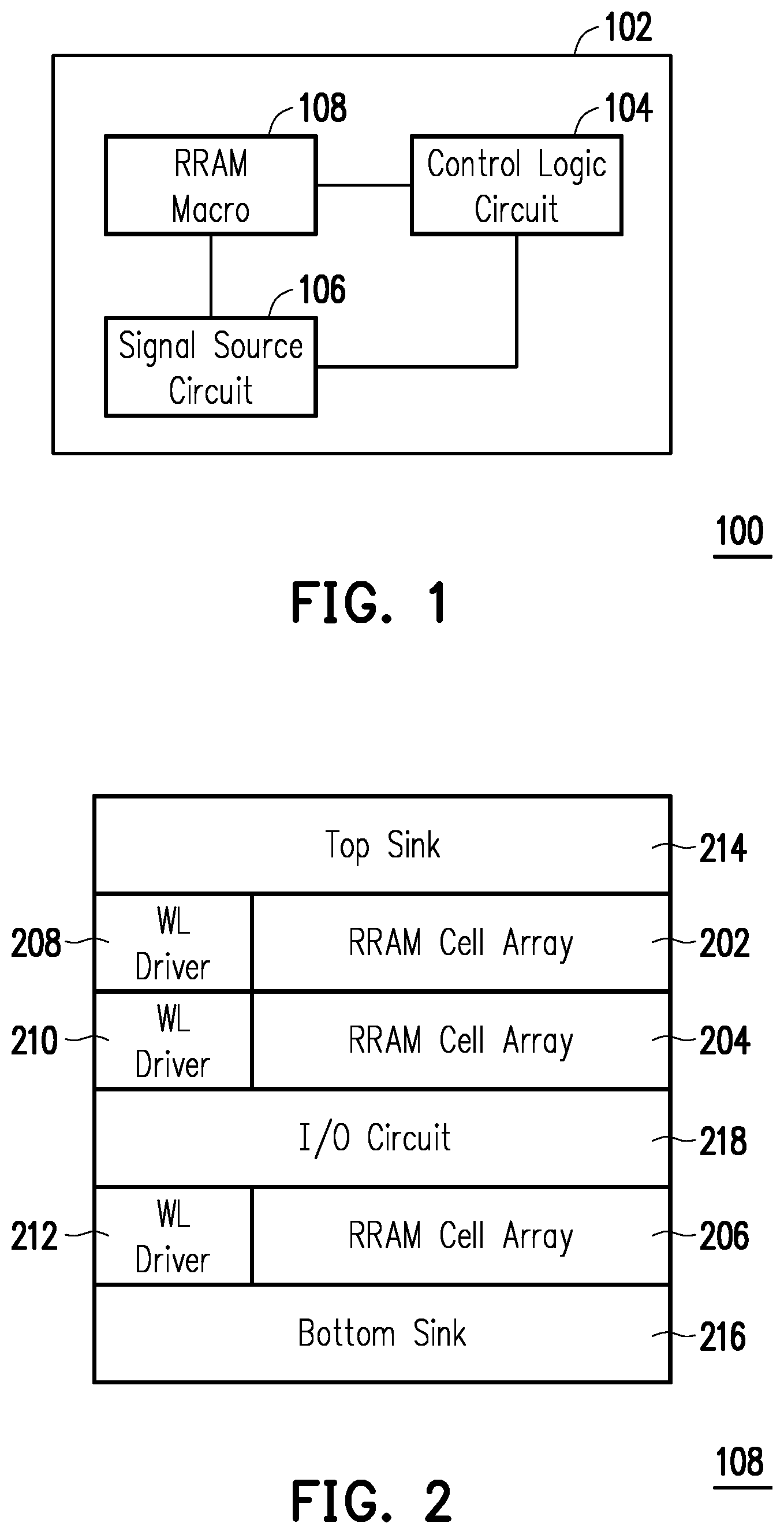 Patent US12322441 Figure 1 – Resistive random access memory device