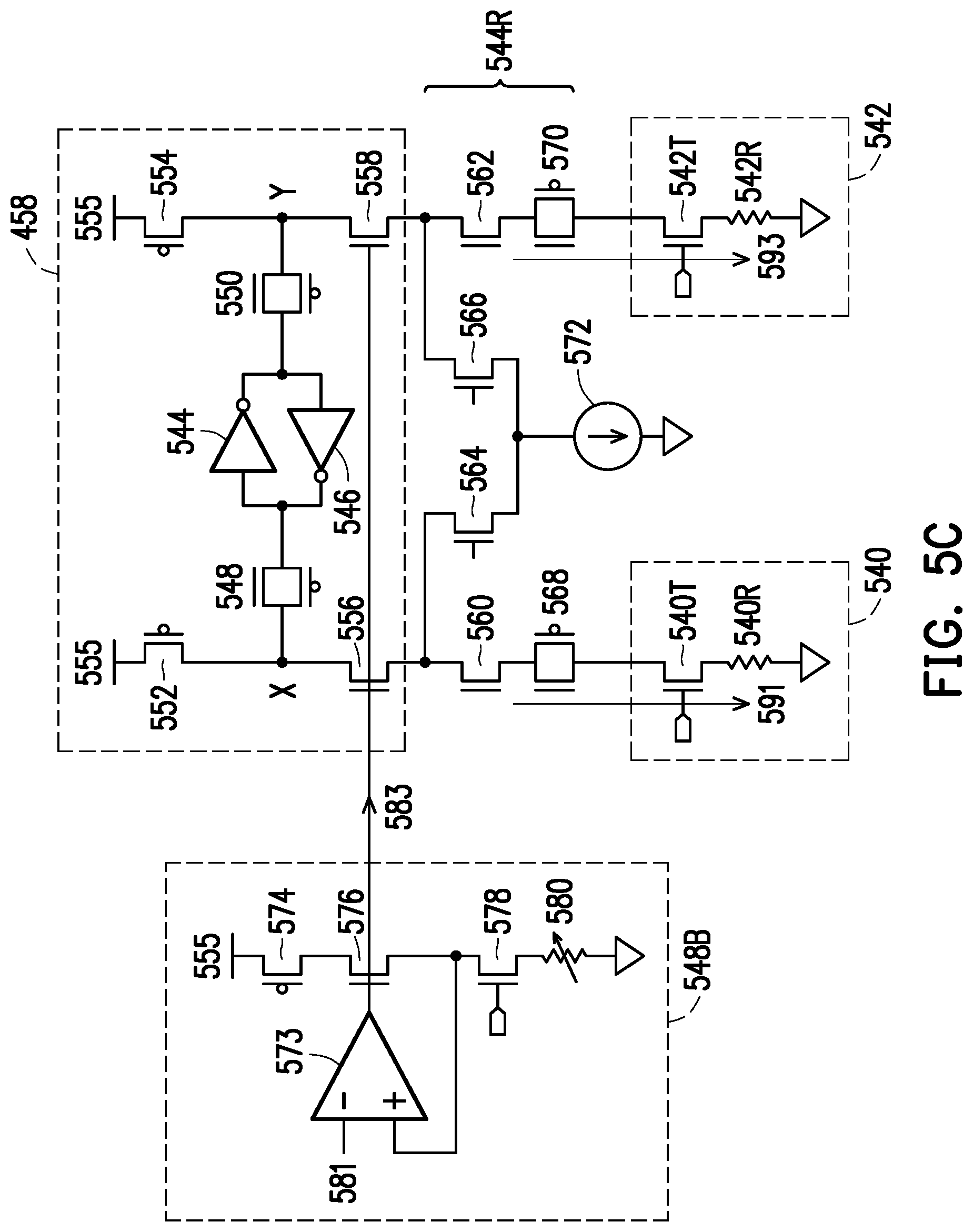 Patent US12322441 Figure 5 – Resistive random access memory device