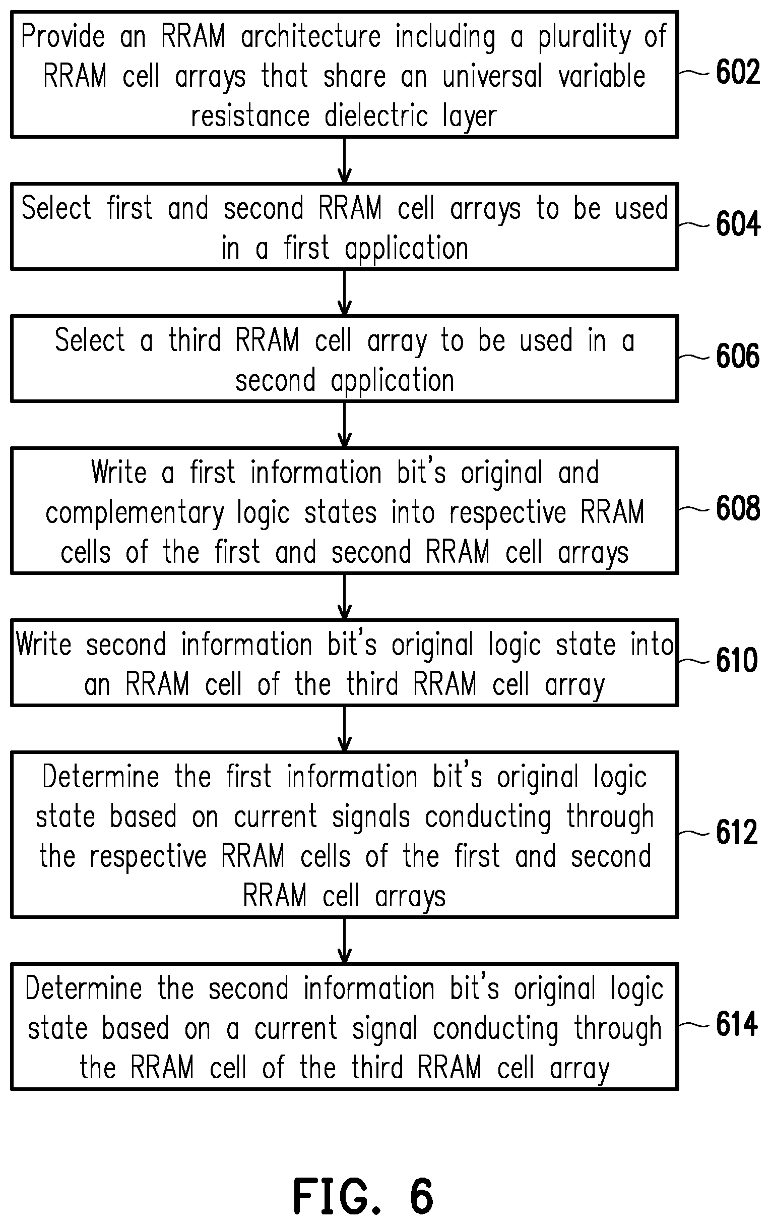 Patent US12322441 Figure 7 – Resistive random access memory device