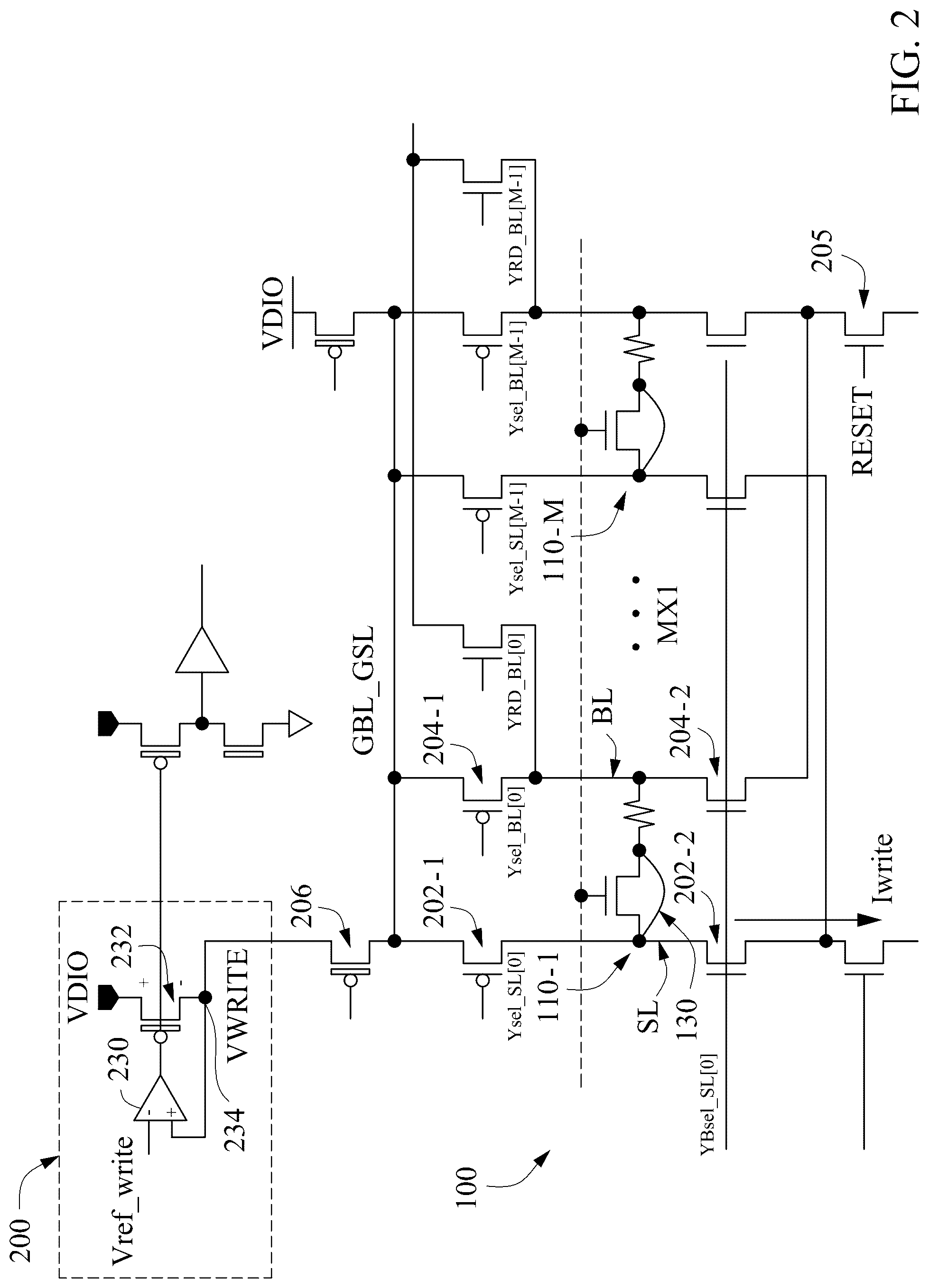 Patent US12322442 Figure 4 – Resistive memory with low voltage operation