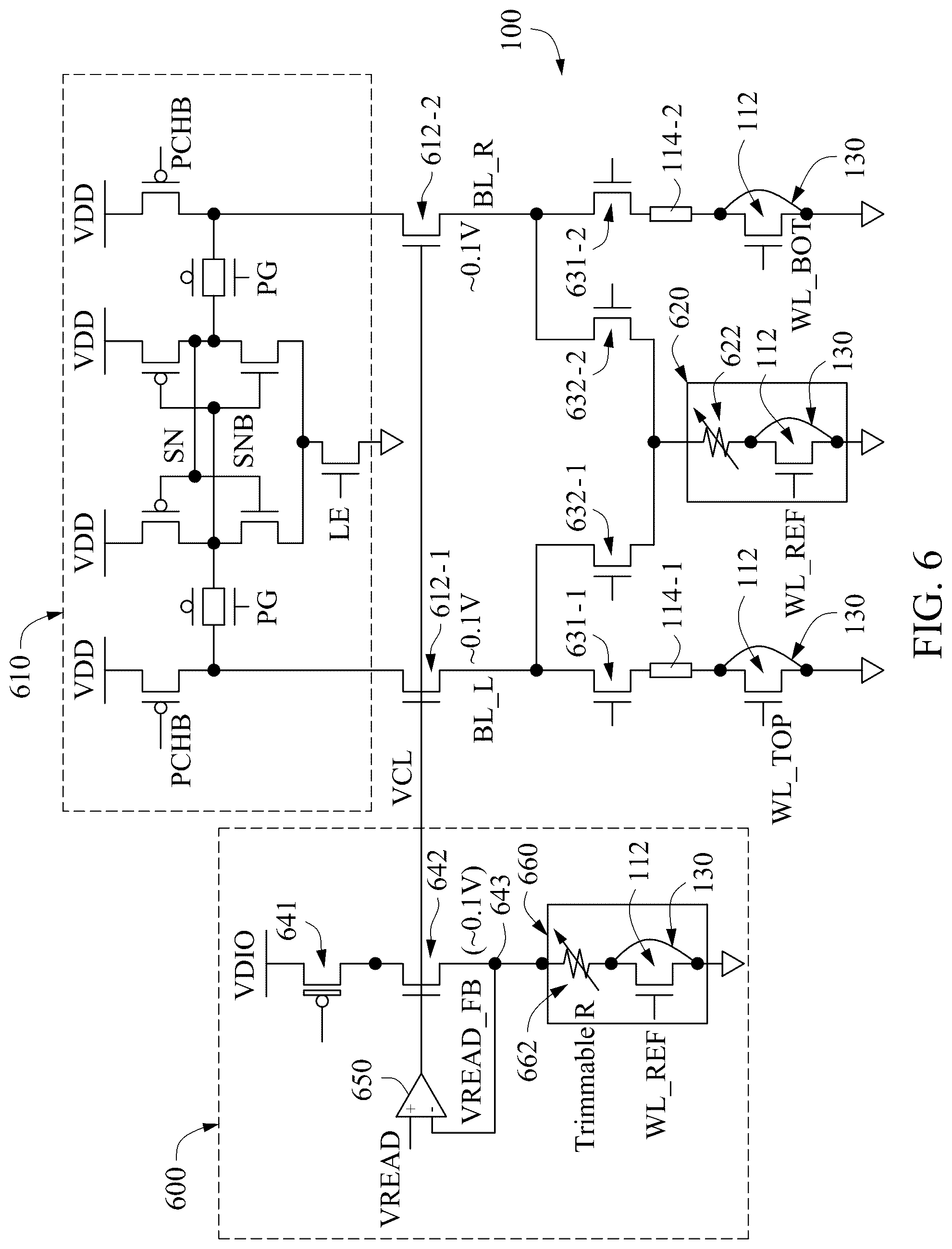 Patent US12322442 Figure 8 – Resistive memory with low voltage operation