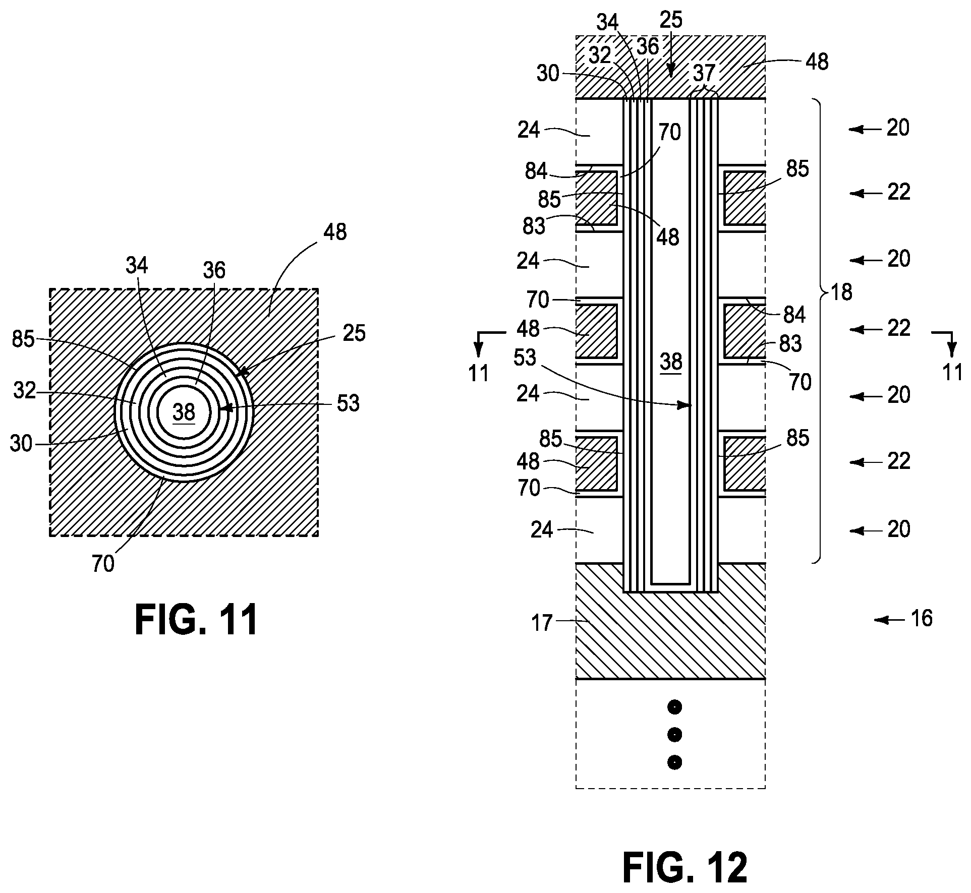 Patent US12322443 Figure 6 – Memory arrays comprising strings of memory cells and methods used in forming a memory array comprising strings of memory cells