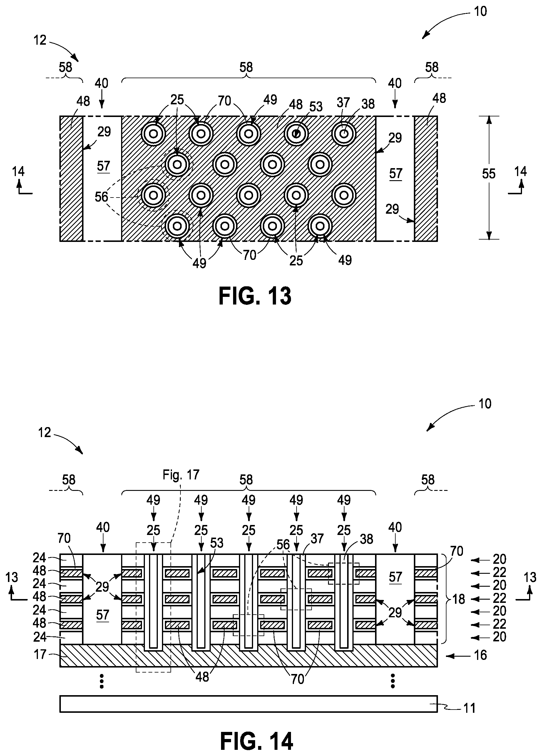 Patent US12322443 Figure 7 – Memory arrays comprising strings of memory cells and methods used in forming a memory array comprising strings of memory cells
