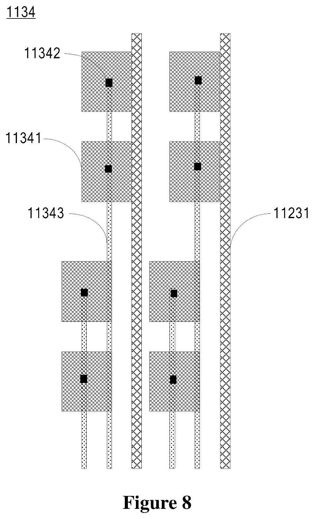 Patent US12322445 Figure 7 – Three dimensional semiconductor memory structure