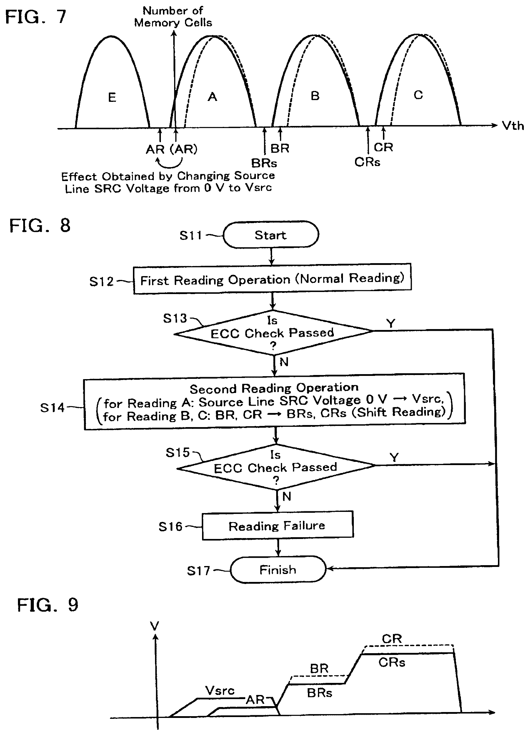 Patent US12322454 Figure 4 – Nonvolatile semiconductor memory device including a memory cell array and a control circuit applying a reading voltage
