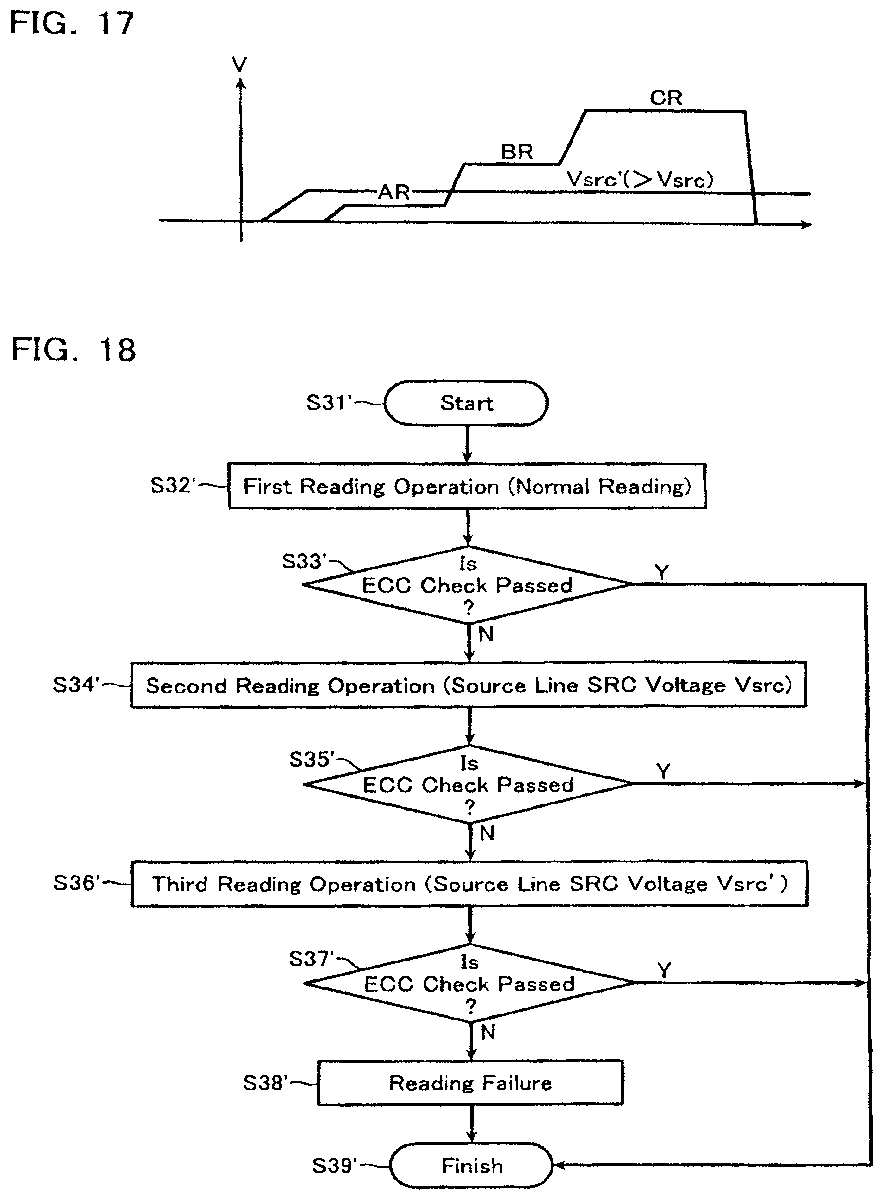 Patent US12322454 Figure 8 – Nonvolatile semiconductor memory device including a memory cell array and a control circuit applying a reading voltage