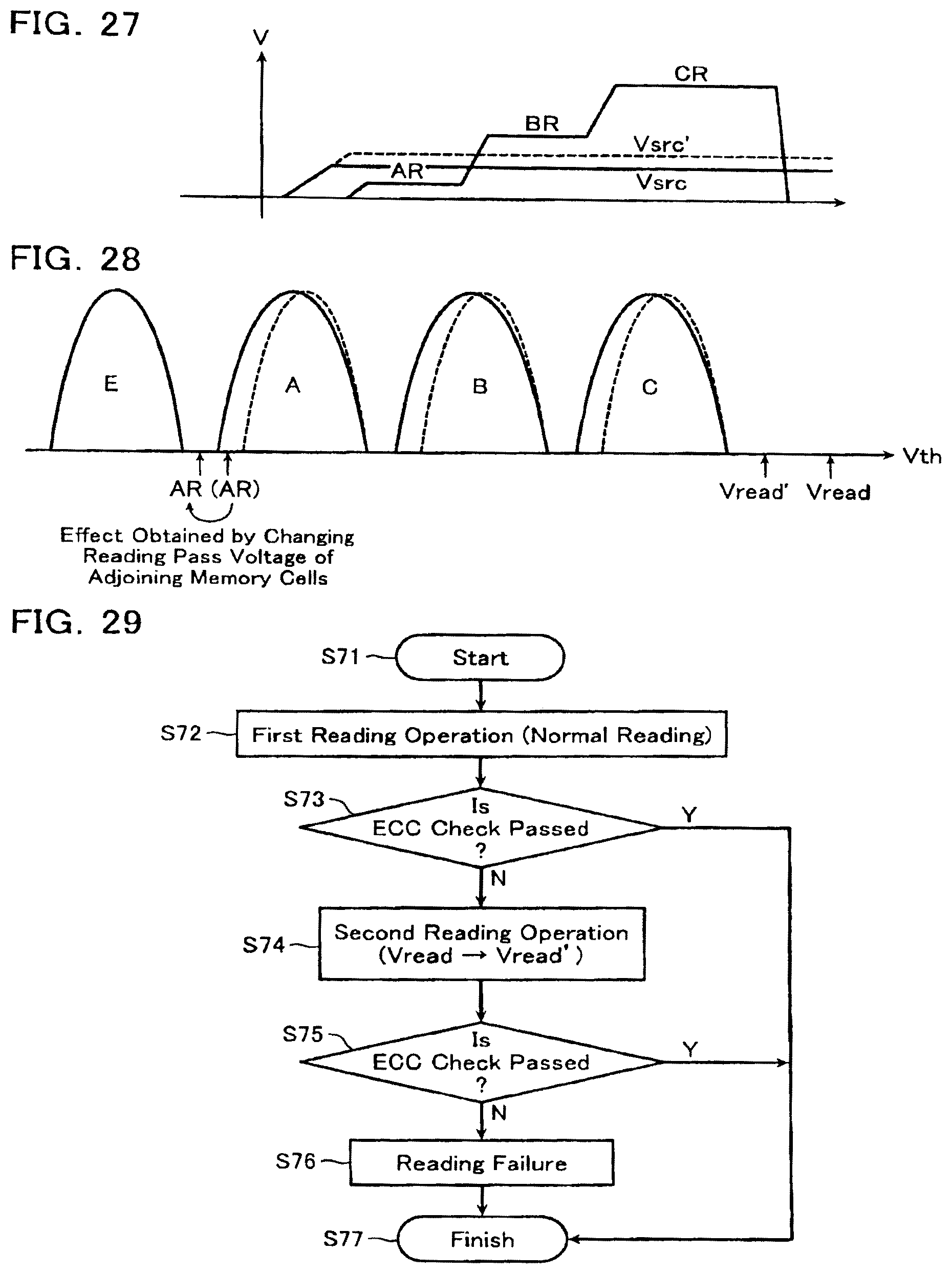 Patent US12322454 Figure 12 – Nonvolatile semiconductor memory device including a memory cell array and a control circuit applying a reading voltage
