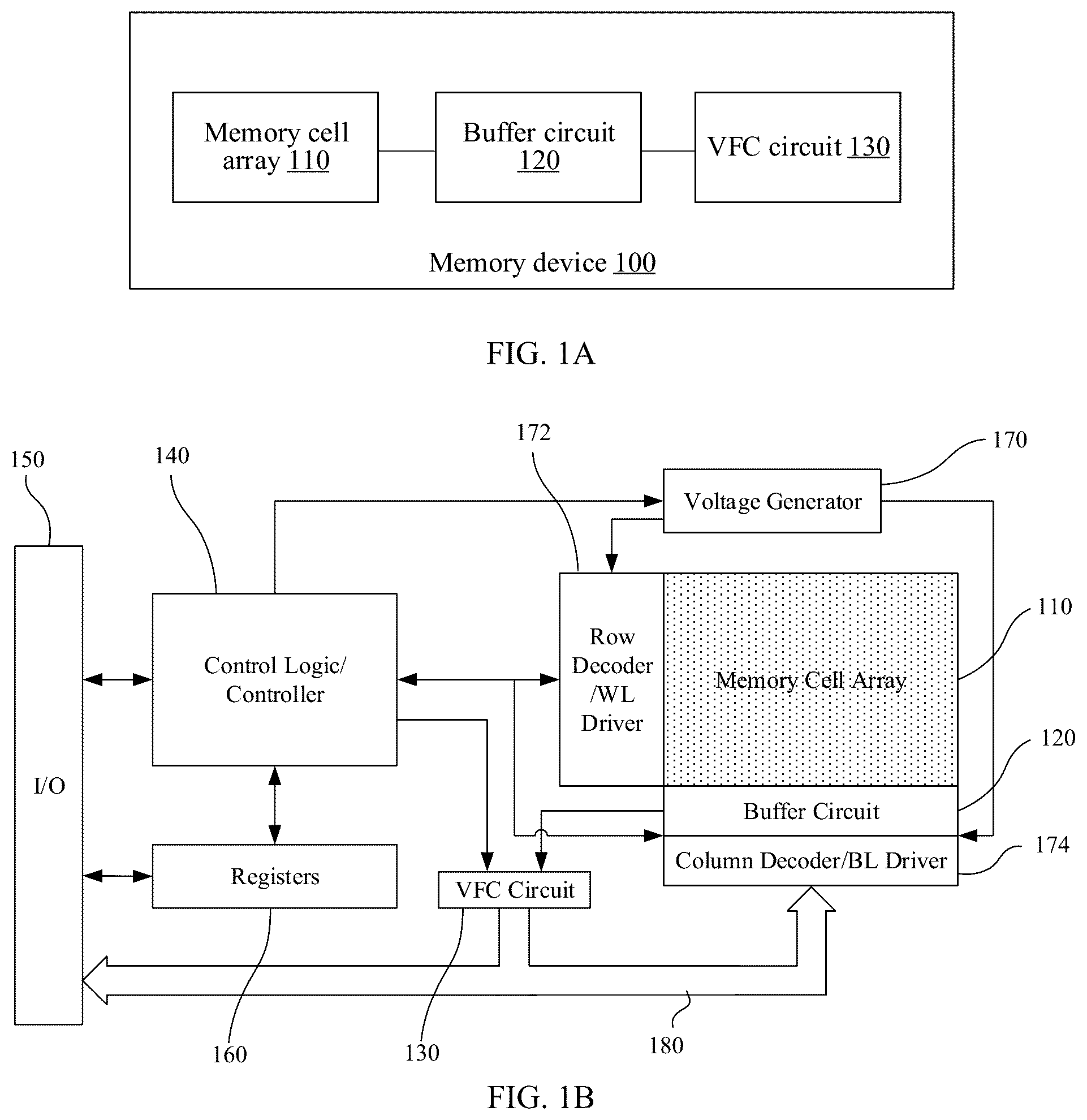 Patent US12322456 Figure 1 – Digital verify failbit count (VFC) circuit