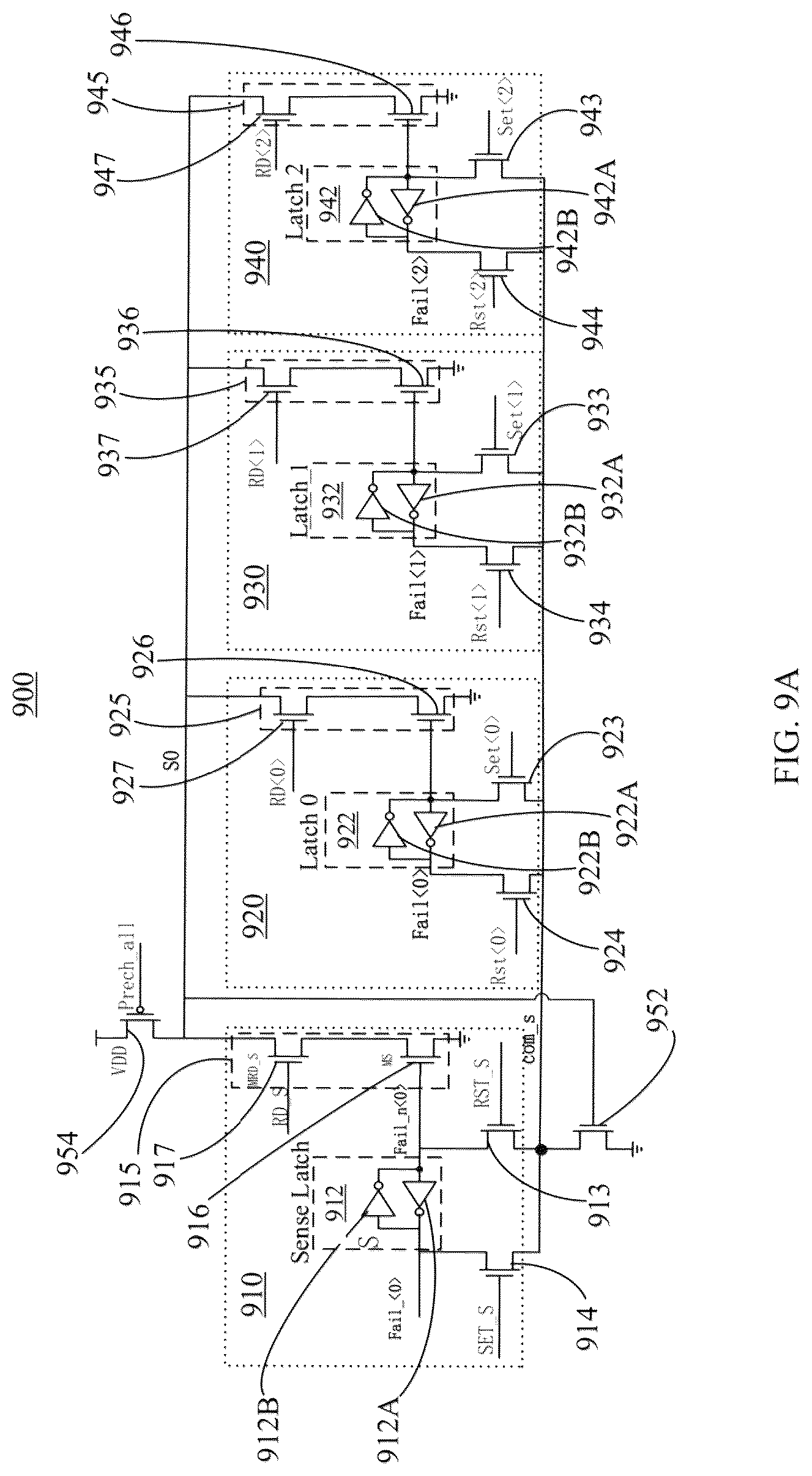 Patent US12322456 Figure 7 – Digital verify failbit count (VFC) circuit