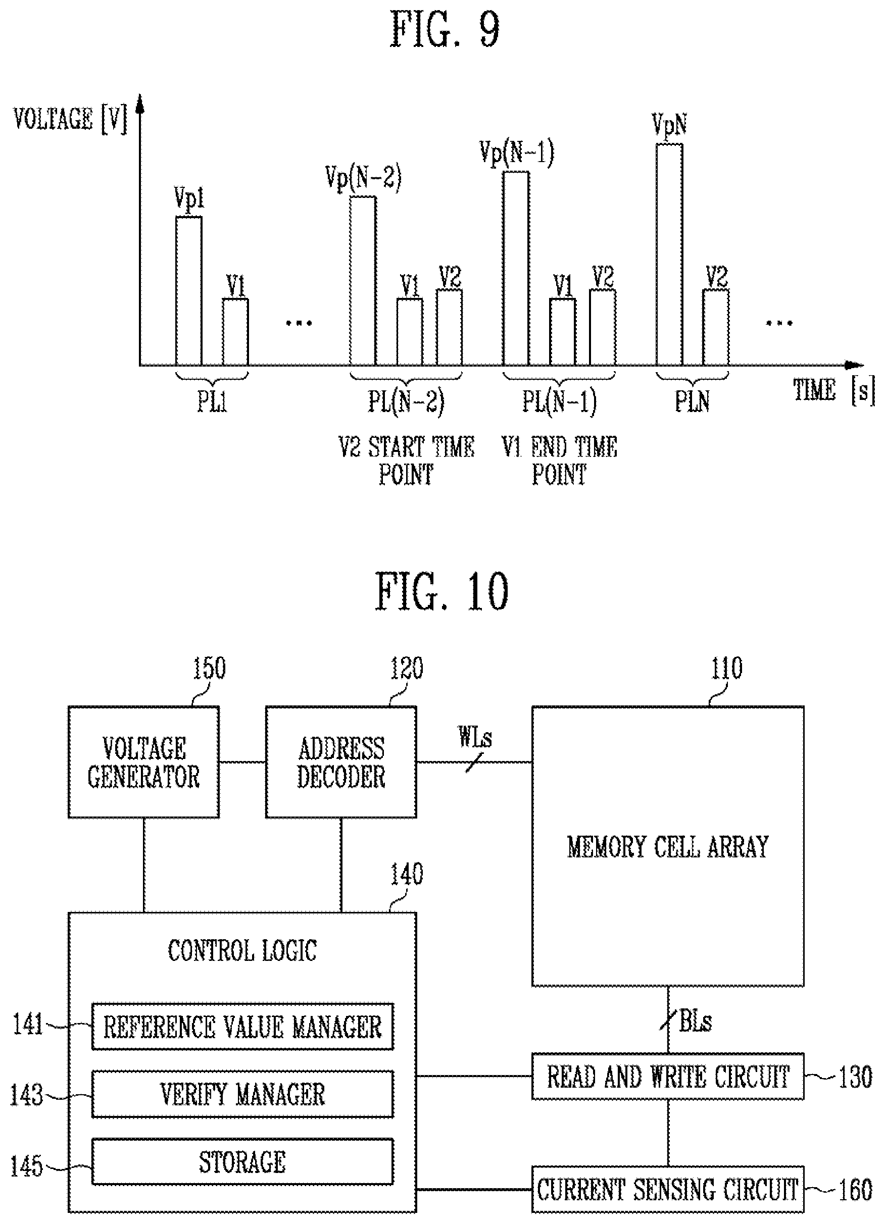 Patent US12322458 Figure 8 – Memory device and method of operating the same