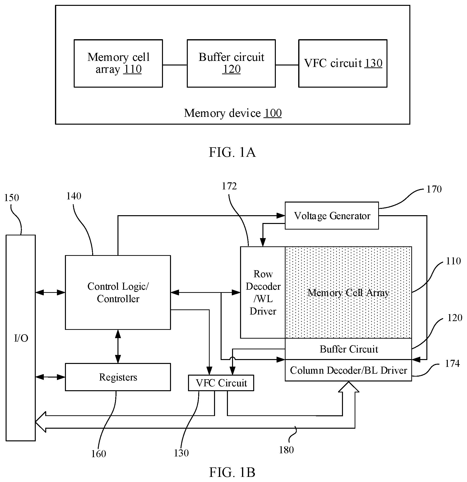 Patent US12322465 Figure 1 – Digital verify failbit count (VFC) circuit