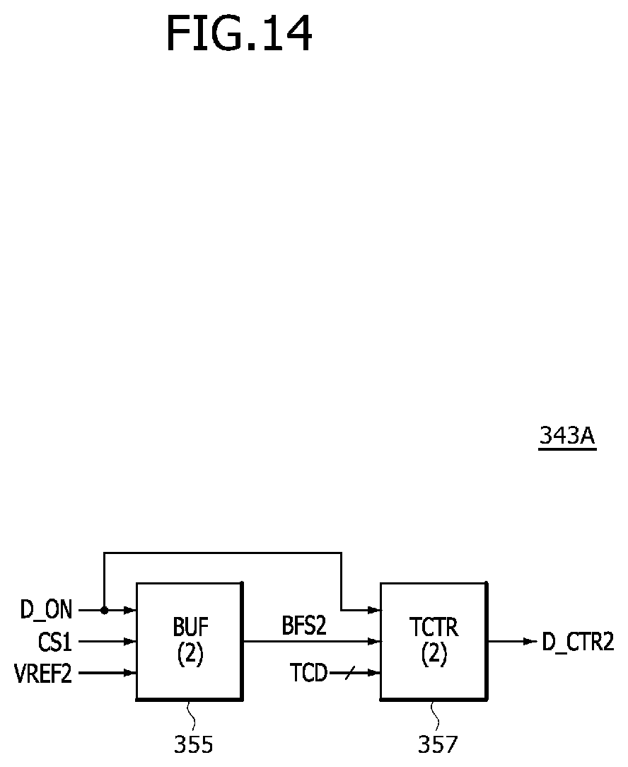 Patent US12322470 Figure 14 – Semiconductor devices and semiconductor systems calibrating termination resistance