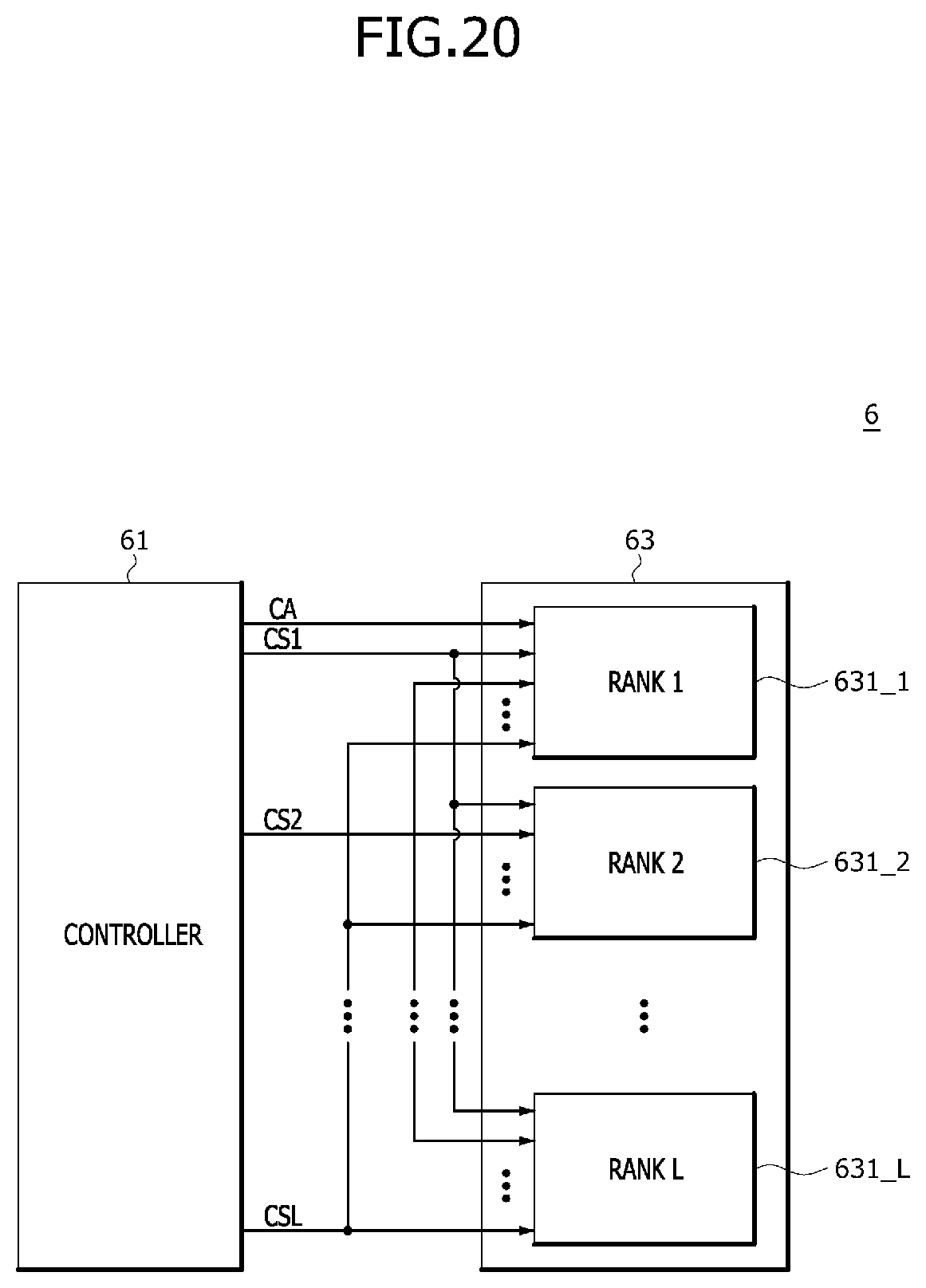 Patent US12322470 Figure 20 – Semiconductor devices and semiconductor systems calibrating termination resistance