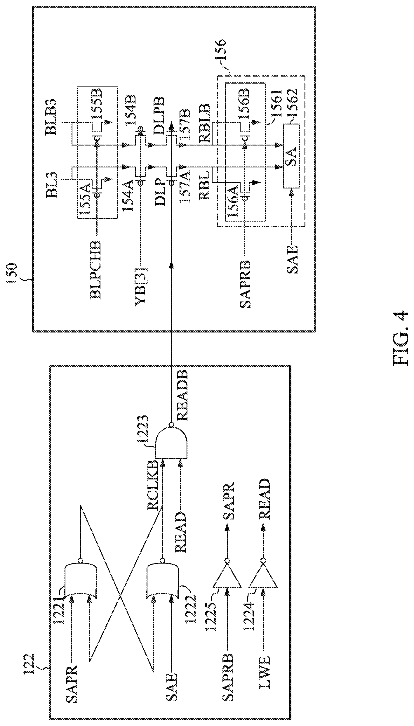 Patent US12322474 Figure 4 – Memory device, read clock generation circuit, and method for controlling read operation in memory device