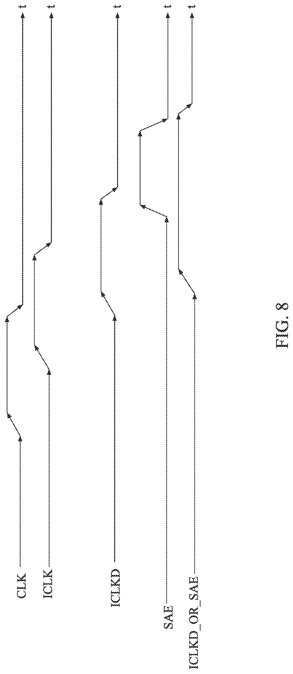 Patent US12322474 Figure 8 – Memory device, read clock generation circuit, and method for controlling read operation in memory device