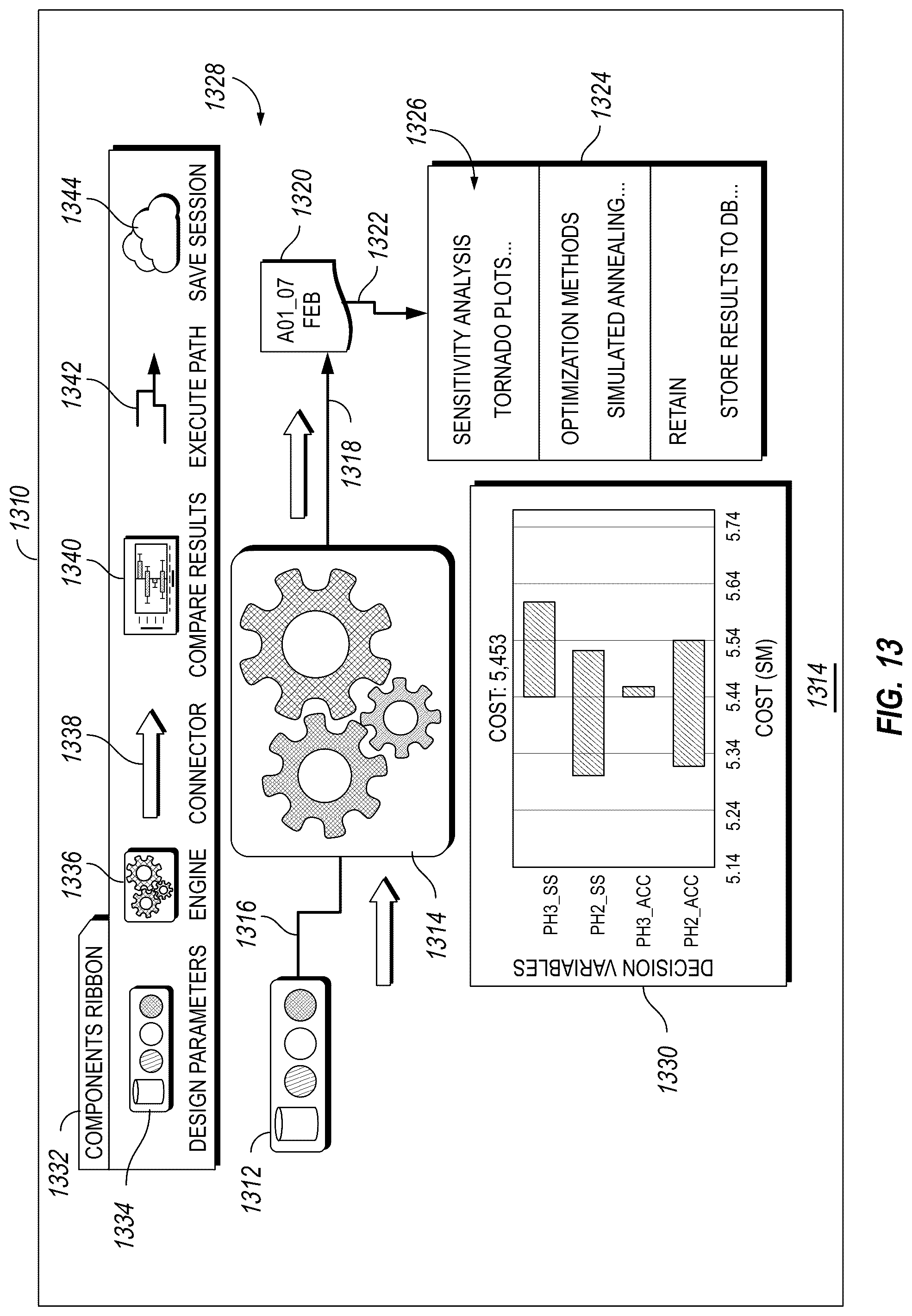 Patent US12322479 Figure 10 – Trial design platform