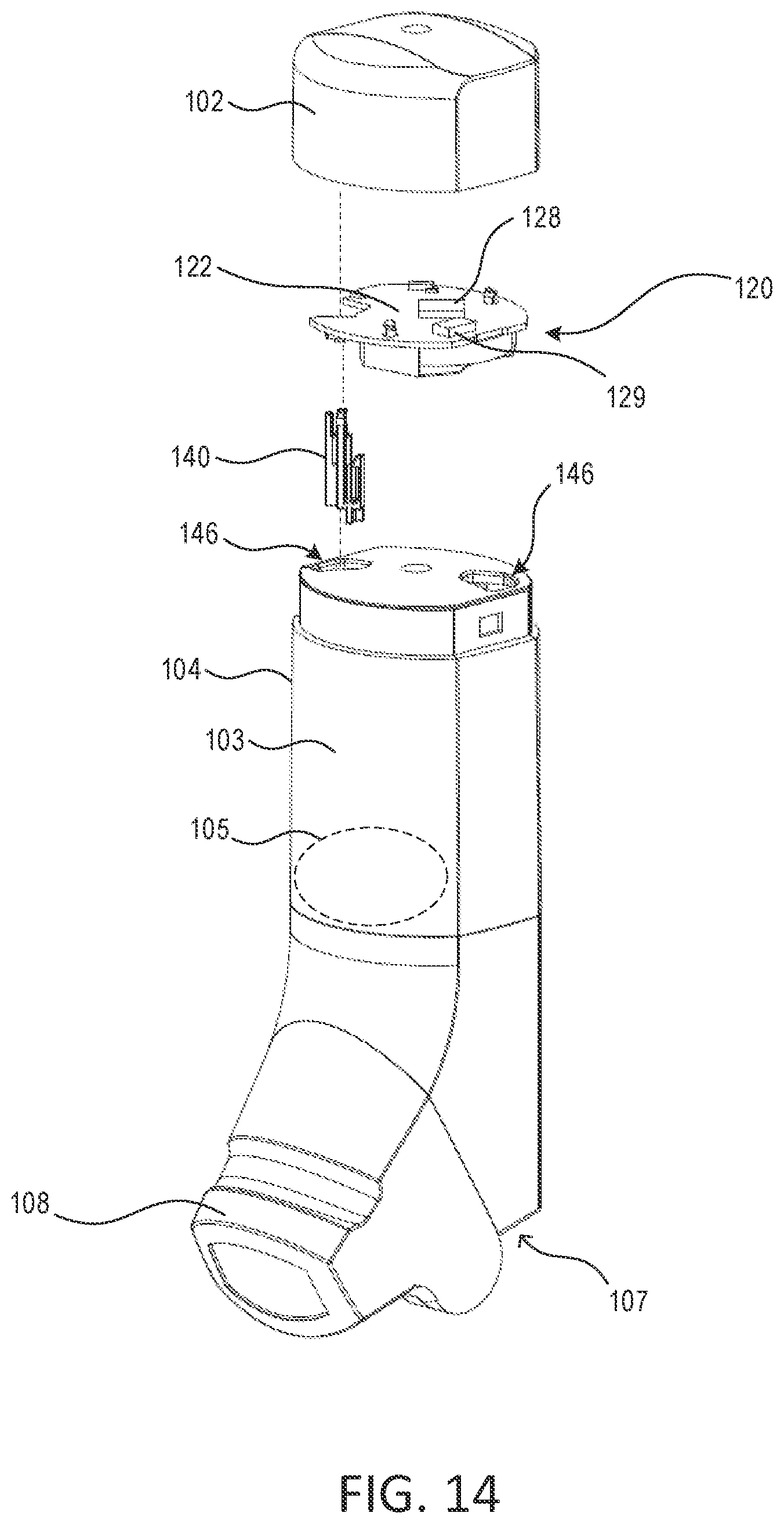 Patent US12322485 Figure 10 – Inhaler system