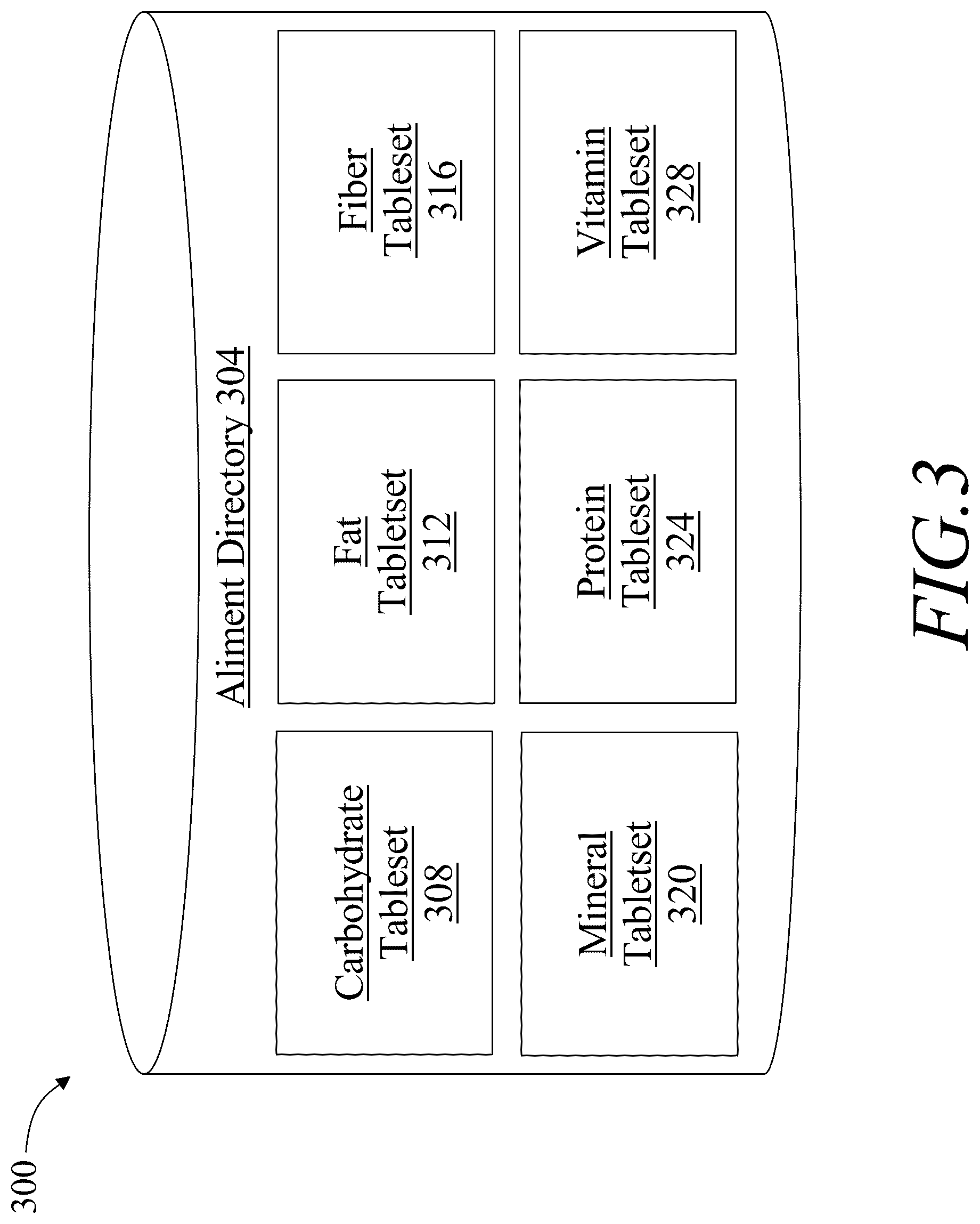 Patent US12322491 Figure 3 – System and method for generating a geographically linked nourishment program