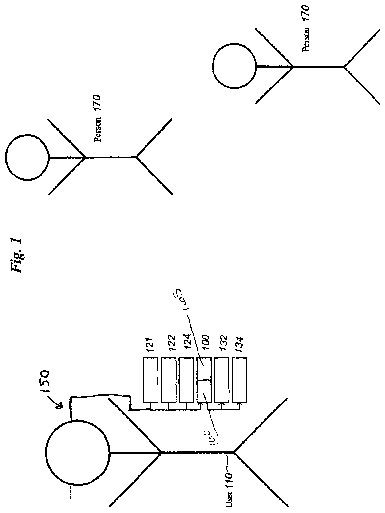 Patent US12322495 Figure 1 – Computing device for enhancing communications